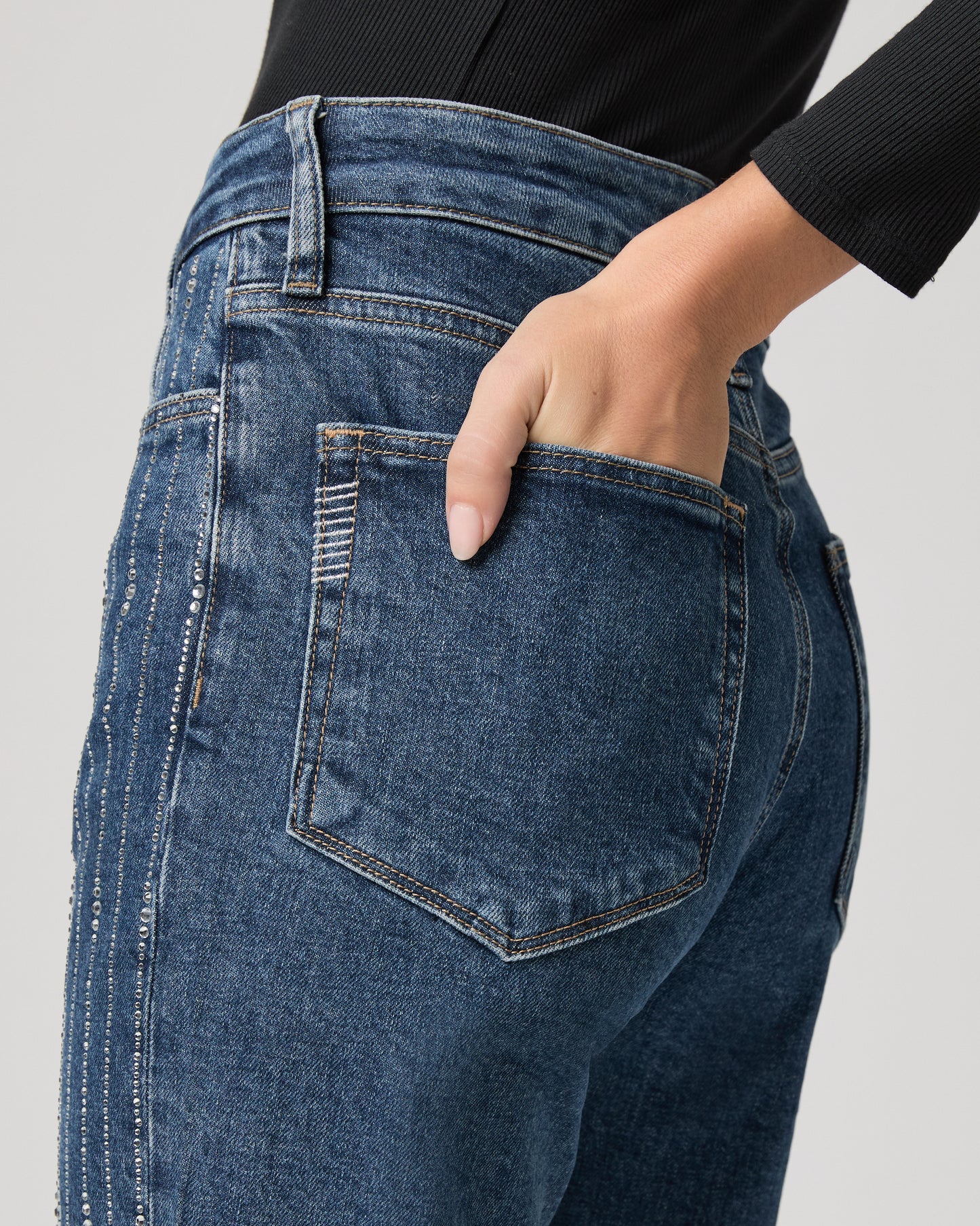 Stevie Straight Jean - Millenium Embellished 23