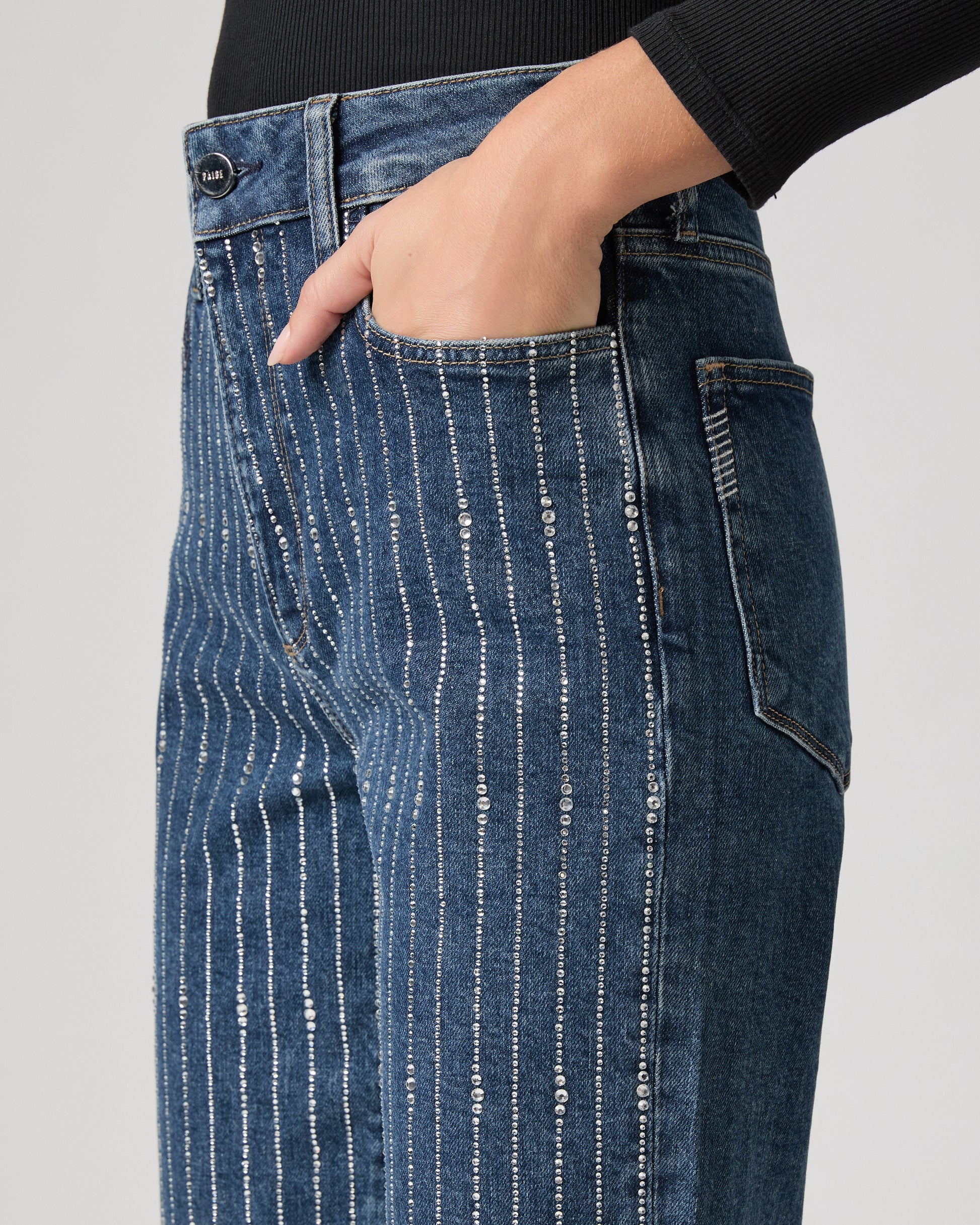 Stevie Straight Jean - Millenium Embellished 23