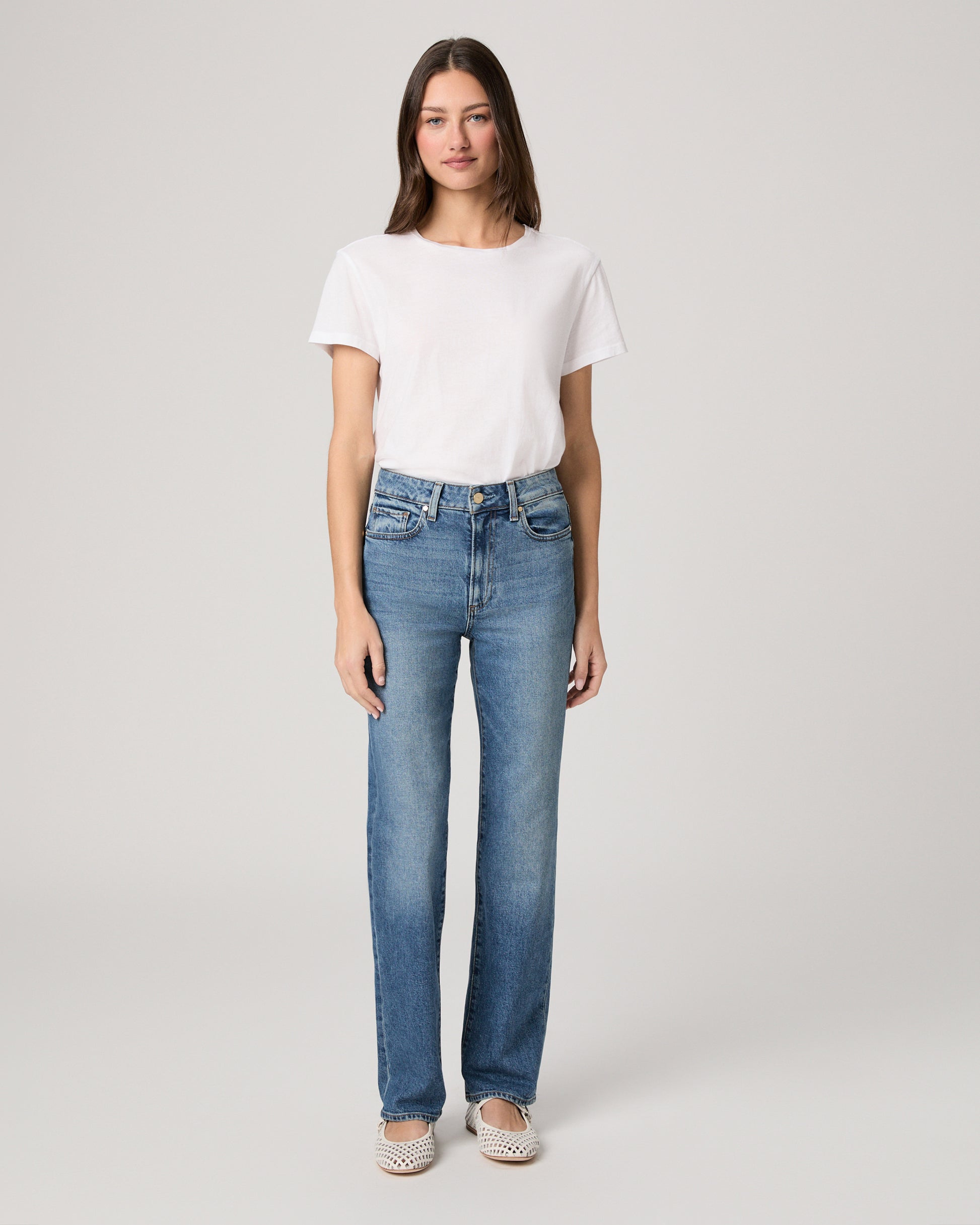 Stevie 31 Inch Straight Jean - Keystone 23