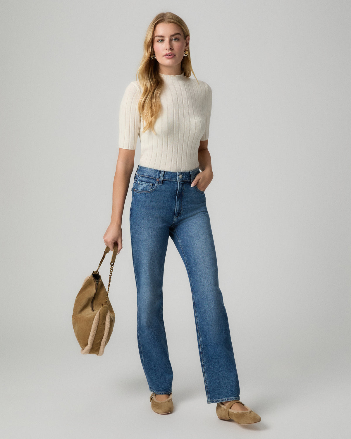 Stevie 31 Inch Straight Jean - Bonjour 23