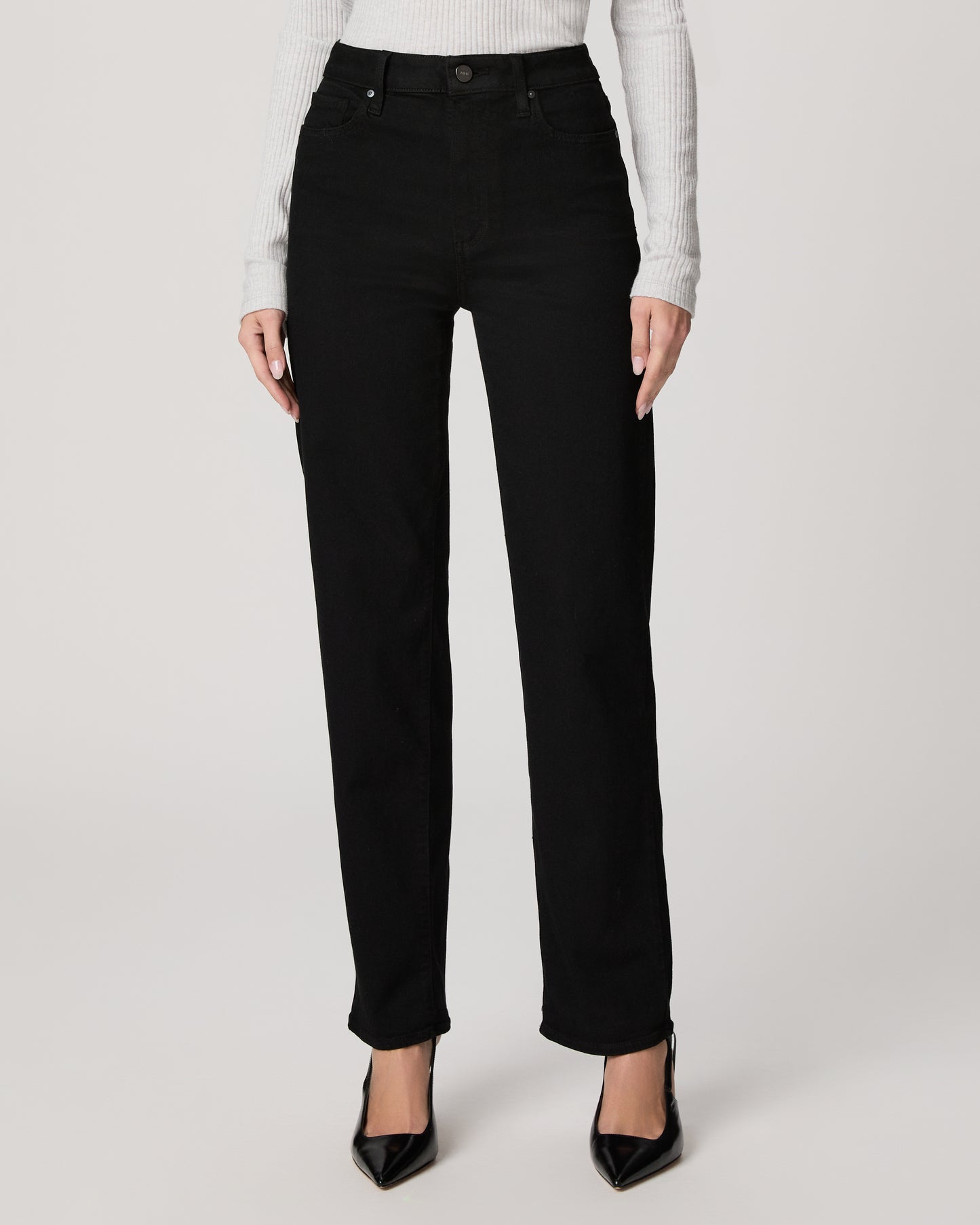 Stevie 31 Inch Straight Jean - Black Shadow 23