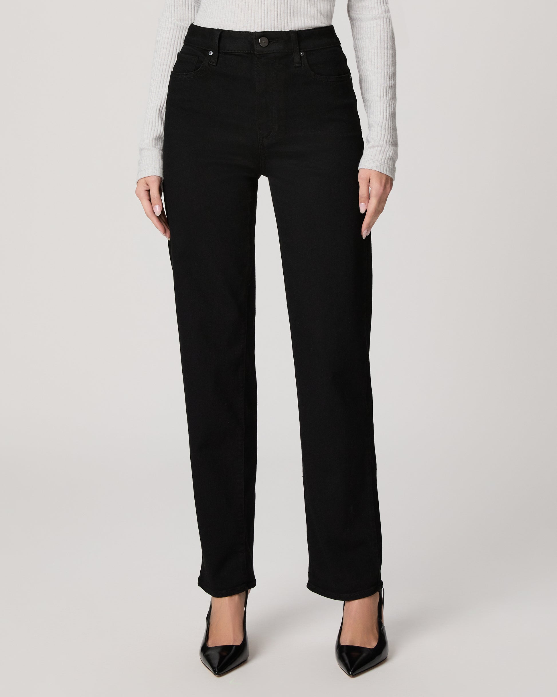 Stevie 31 Inch Straight Jean - Black Shadow 23