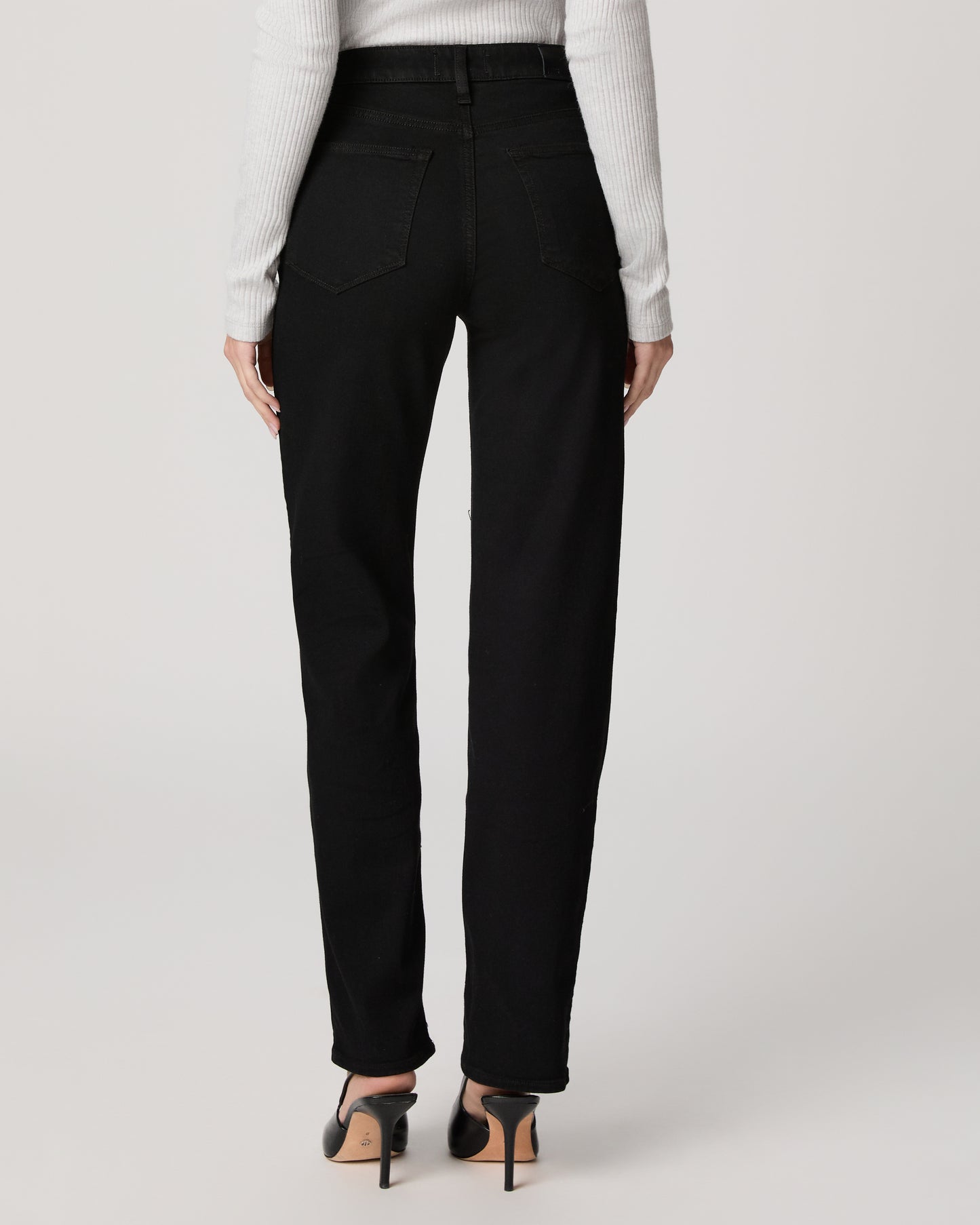 Stevie 31 Inch Straight Jean - Black Shadow 23