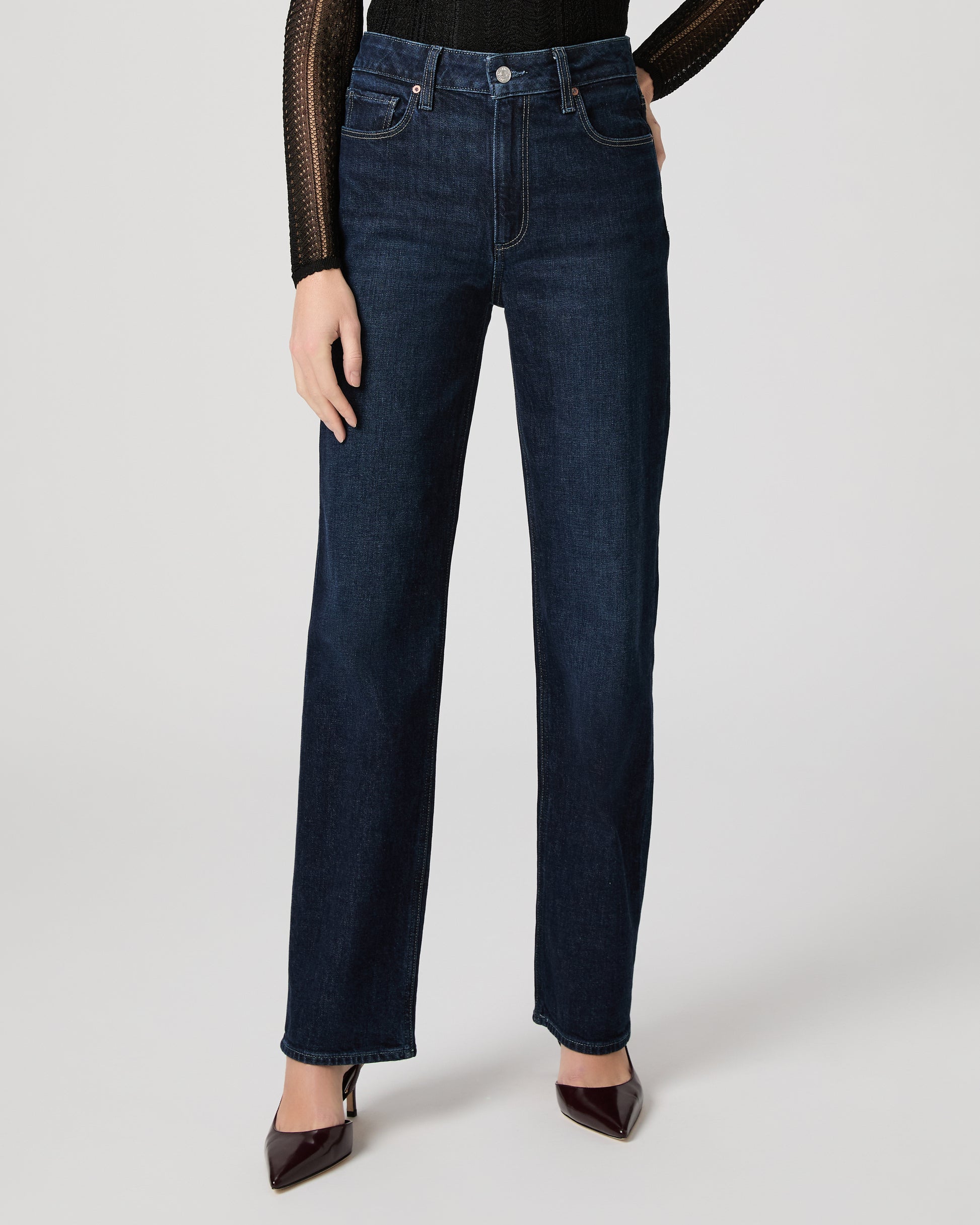 Stevie 31 Inch Straight Jean - Dwell 23