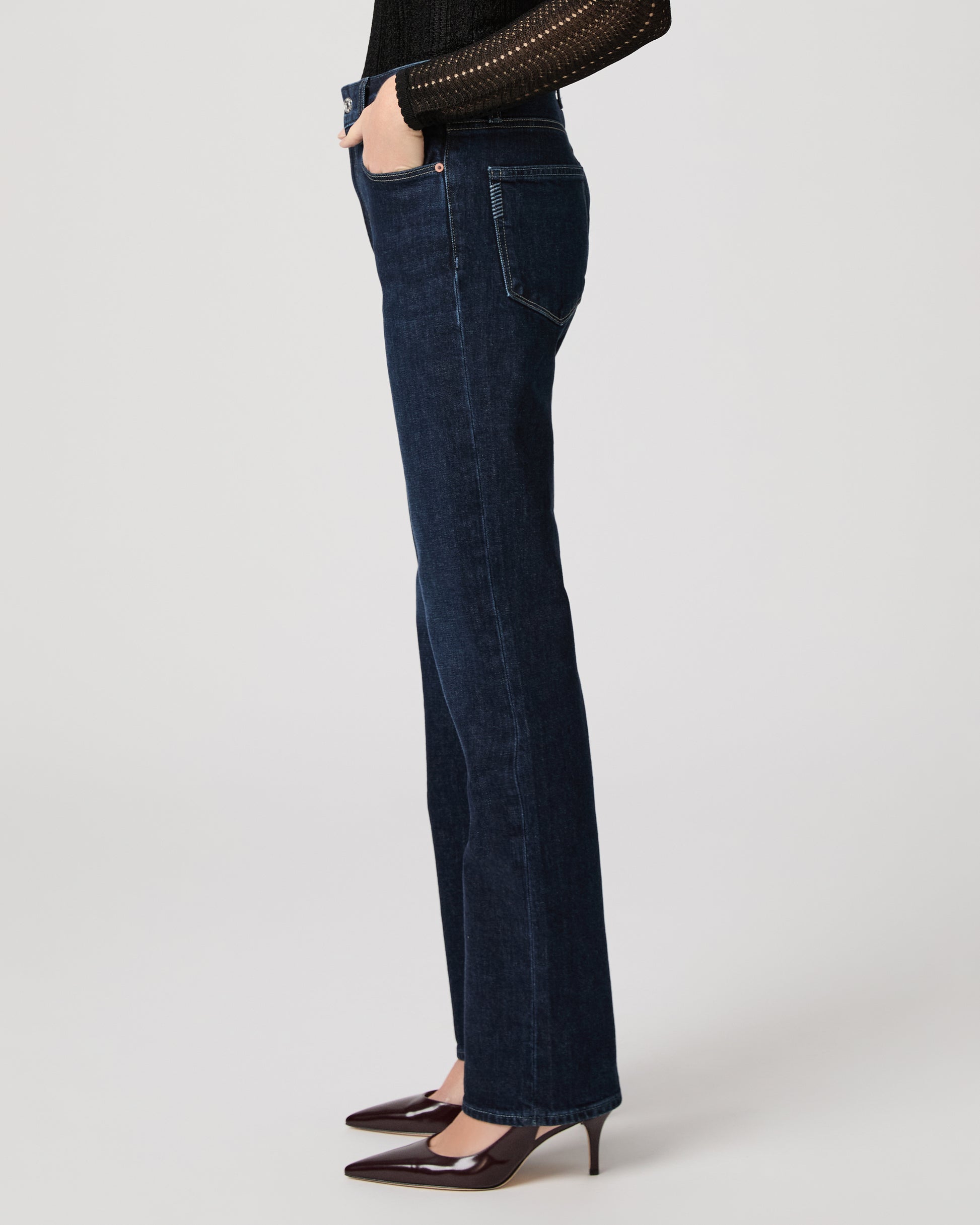 Stevie 31 Inch Straight Jean - Dwell 23