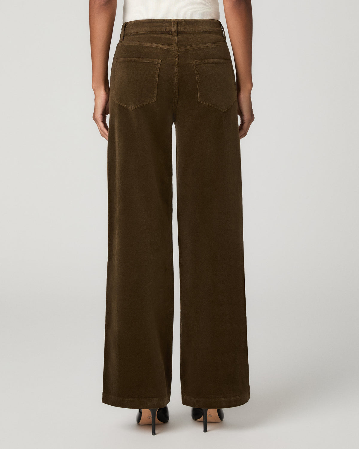 Anessa 31 Inch Wide Leg Jean - Fern Corduroy 23