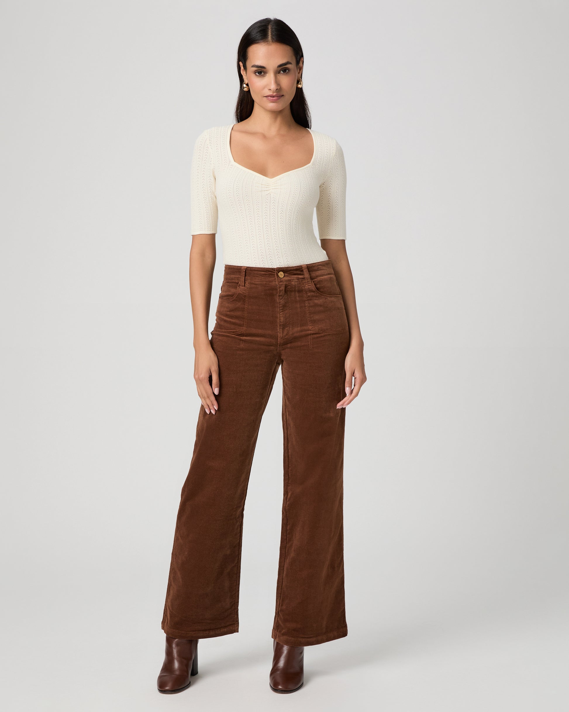 Anessa 31 Inch Wide Leg - Maple Brown 23
