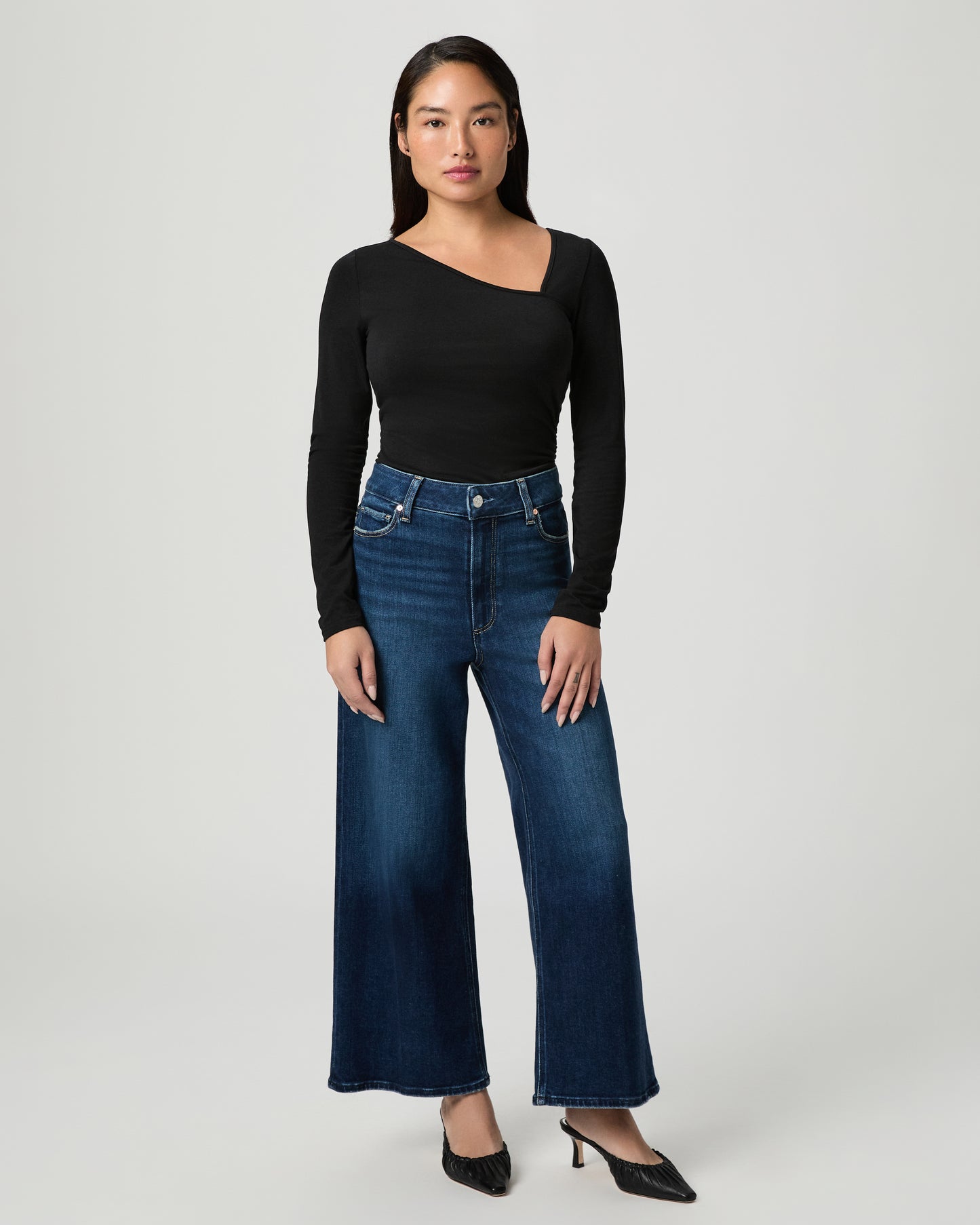 Anessa Petite Wide Leg Jean - Overdrive 23