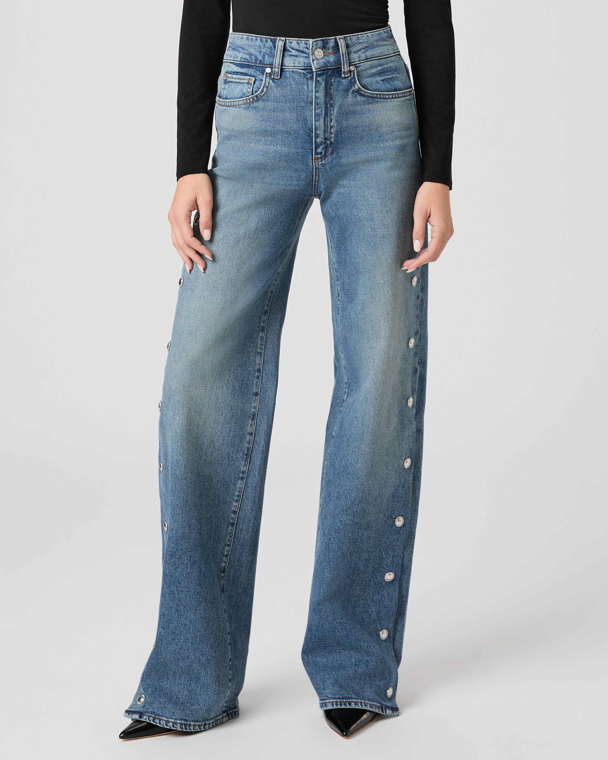 Sasha Wide Leg Jean - Cruising 23