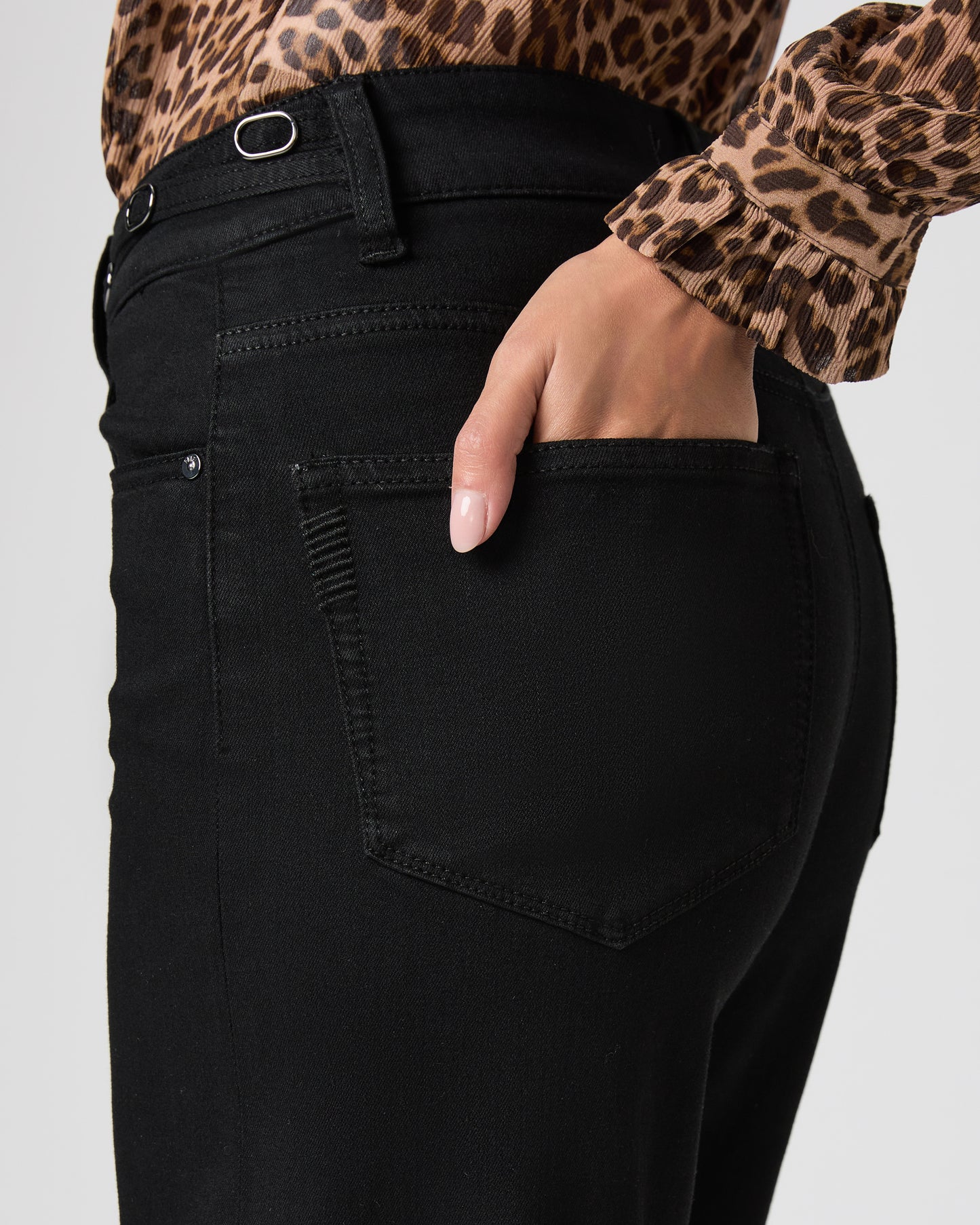 Sasha Wide Leg - Black Shadow 23