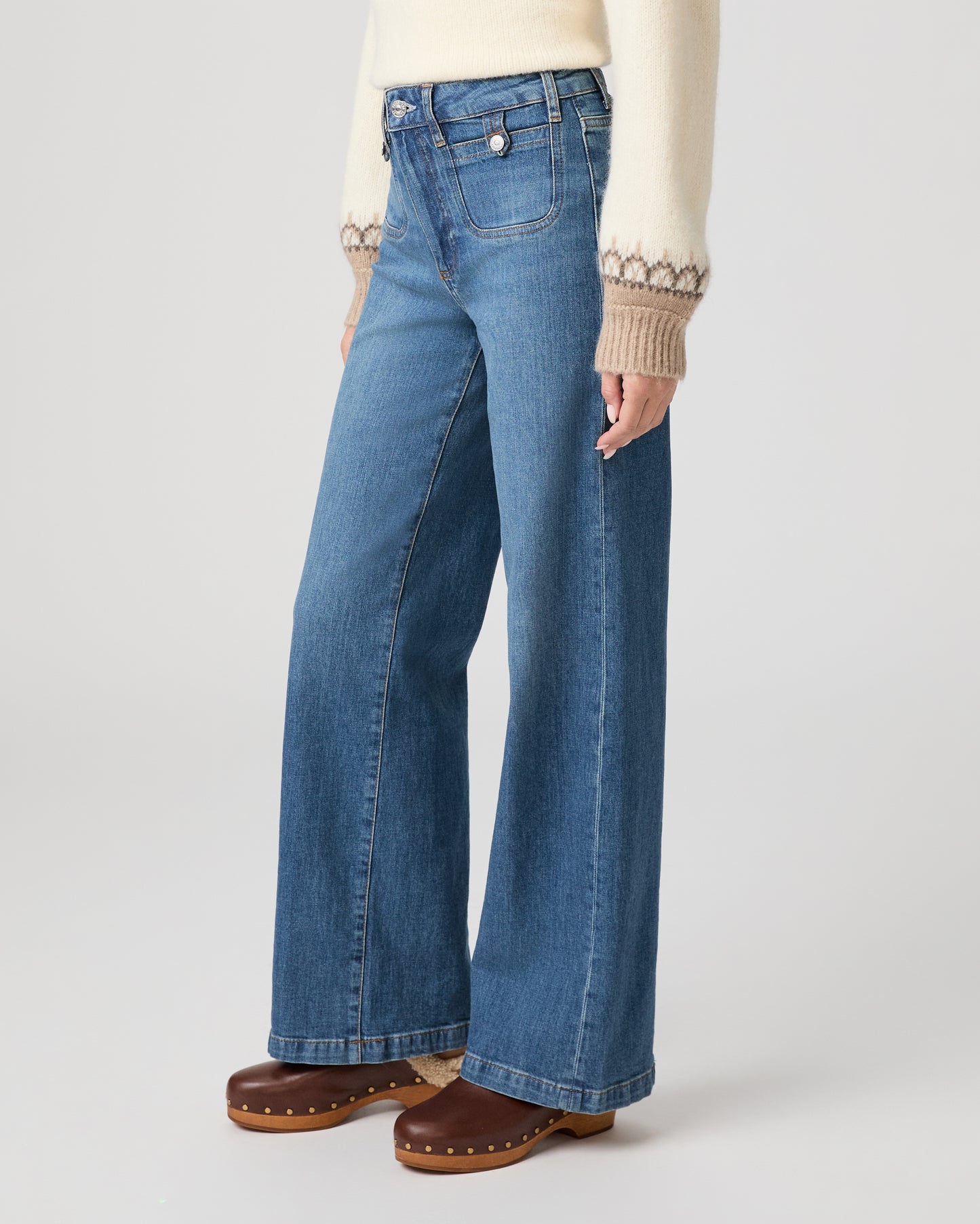 Anessa 31 Inch Wide Leg Jean - Written 23