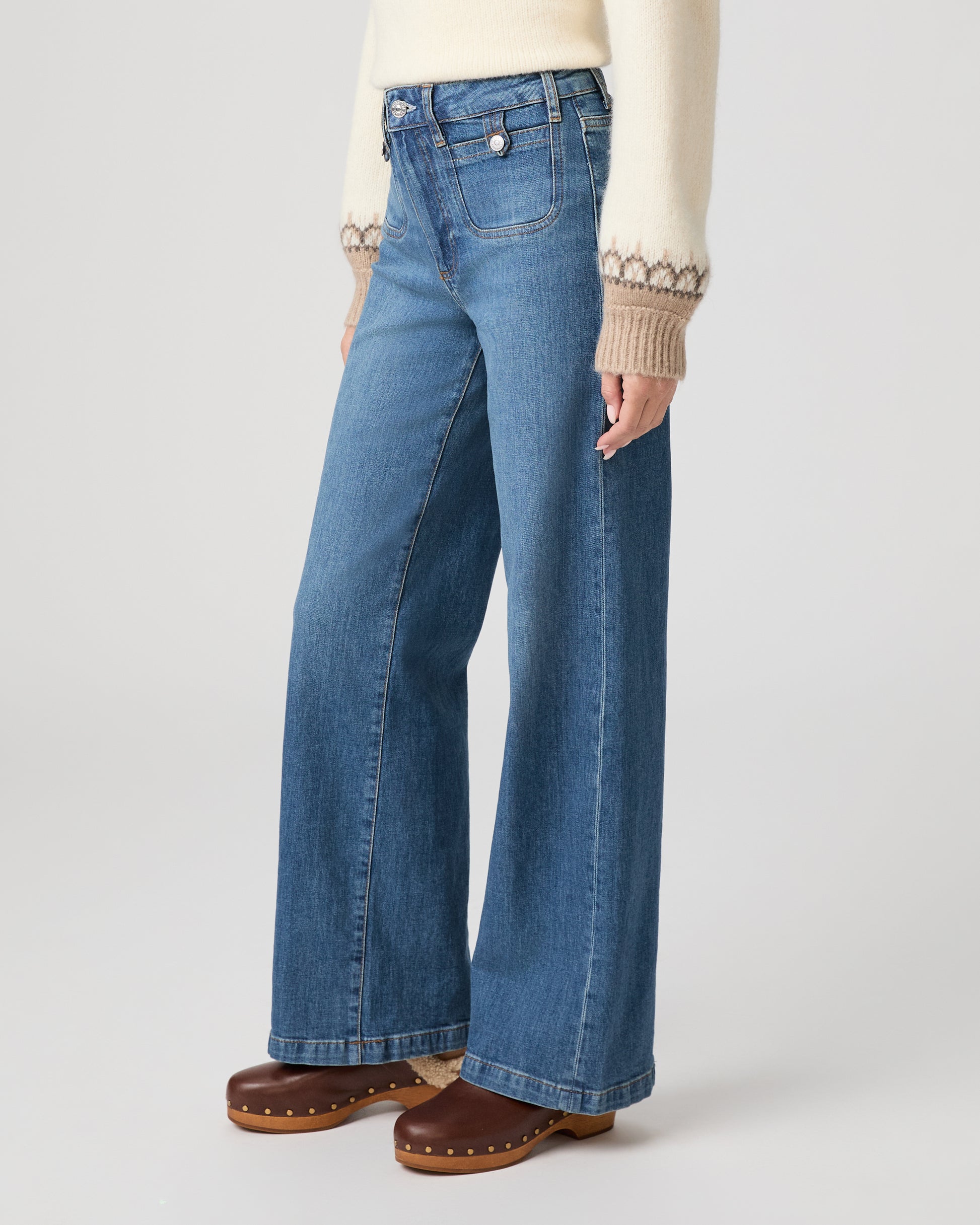 Anessa 31 Inch Wide Leg Jean - Written 23