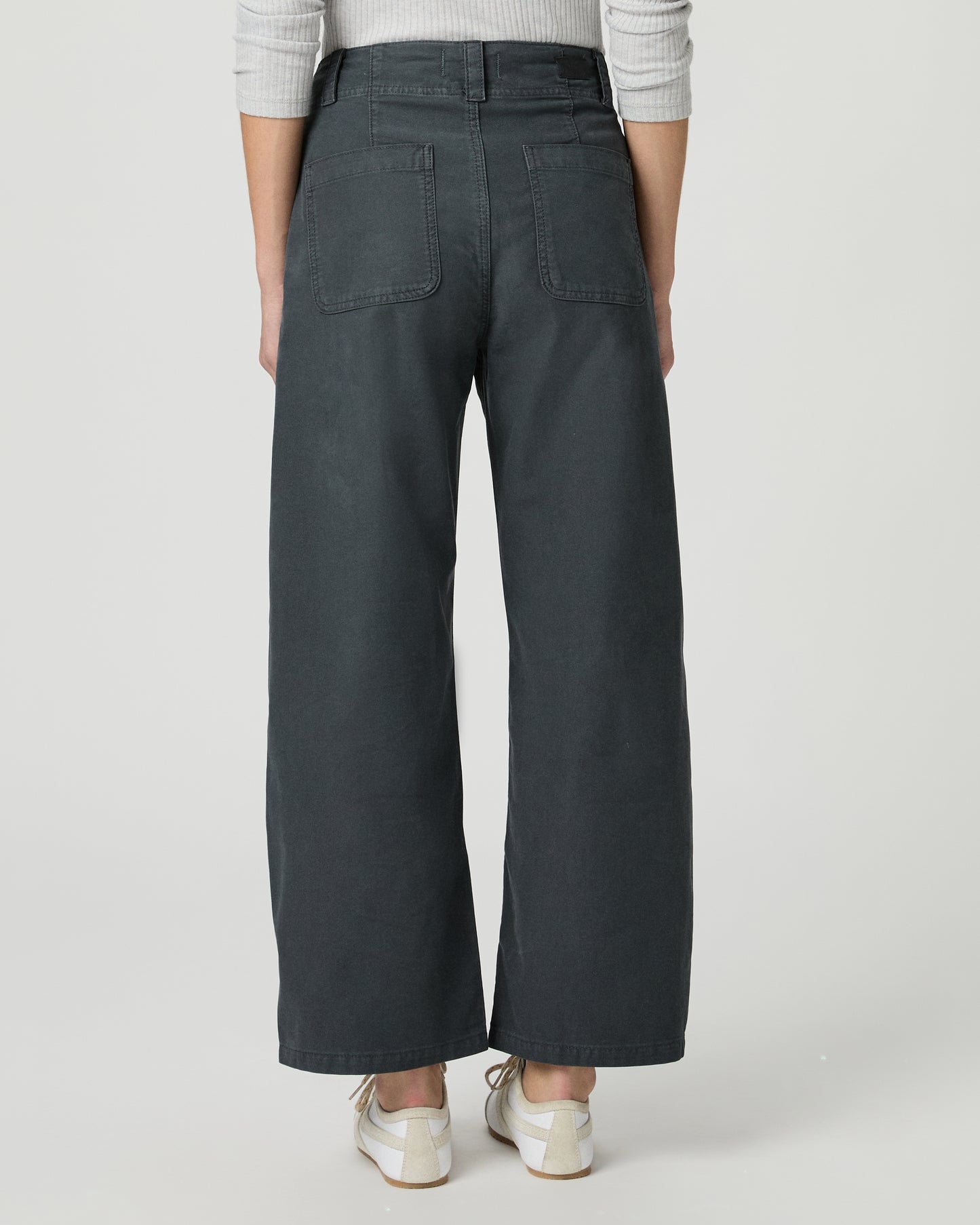 Arellia Ankle Barrel Leg Jean - Vintage Dark Cobblestone 23