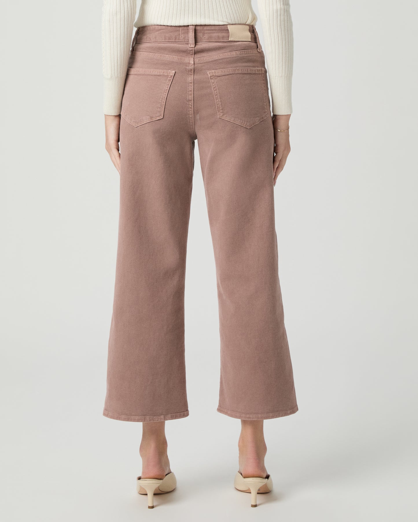Anessa Wide Leg Jean - Vintage Mauve Mist 23