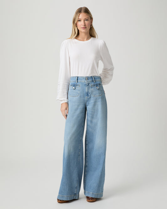 Cameron Wide Leg Jean - Sunshine 23