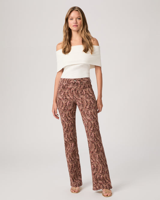 Sofia Flare Jean - Mulholland Paisley Oak Multi