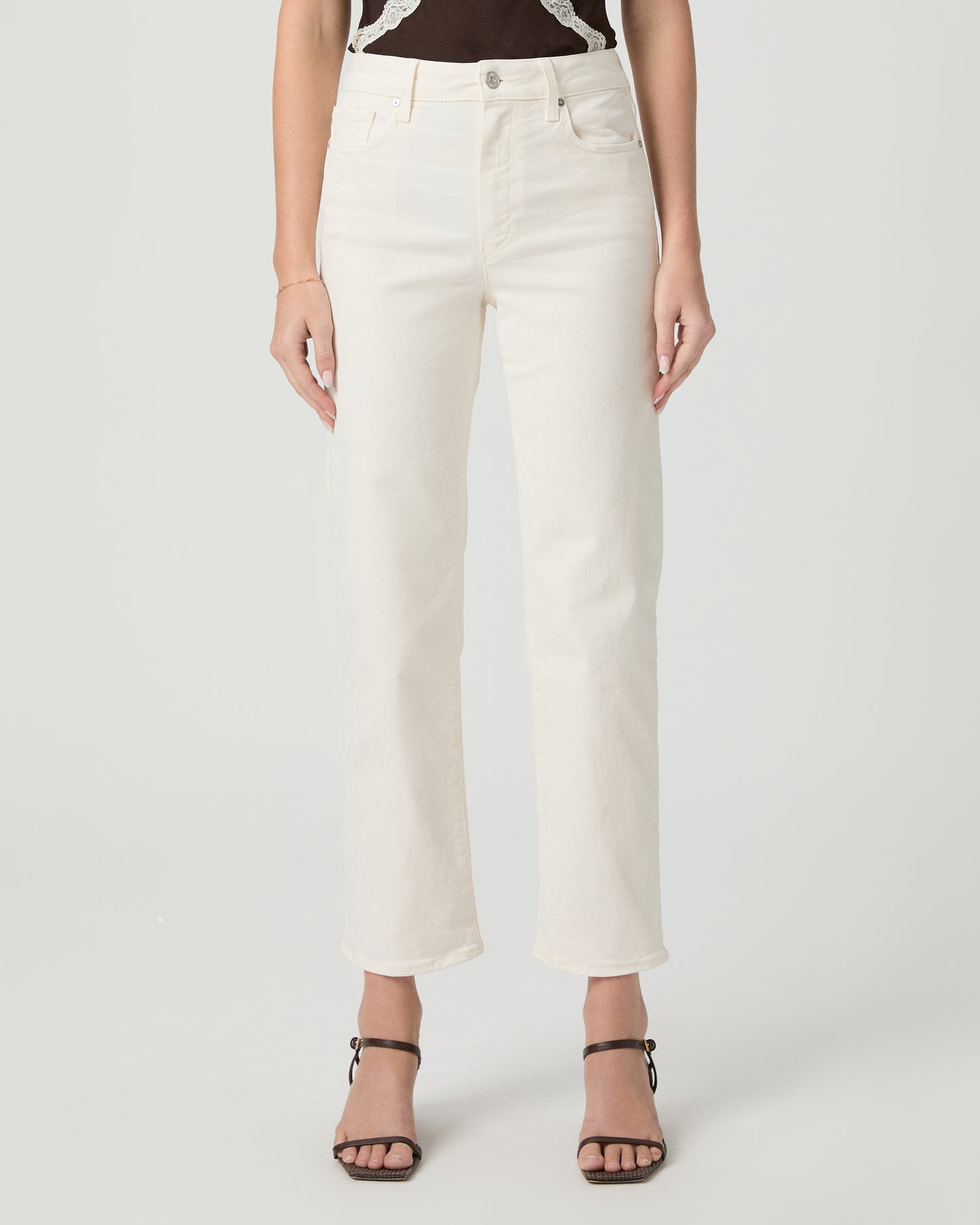 Stevie Ankle Straight - Cream Cloud 23