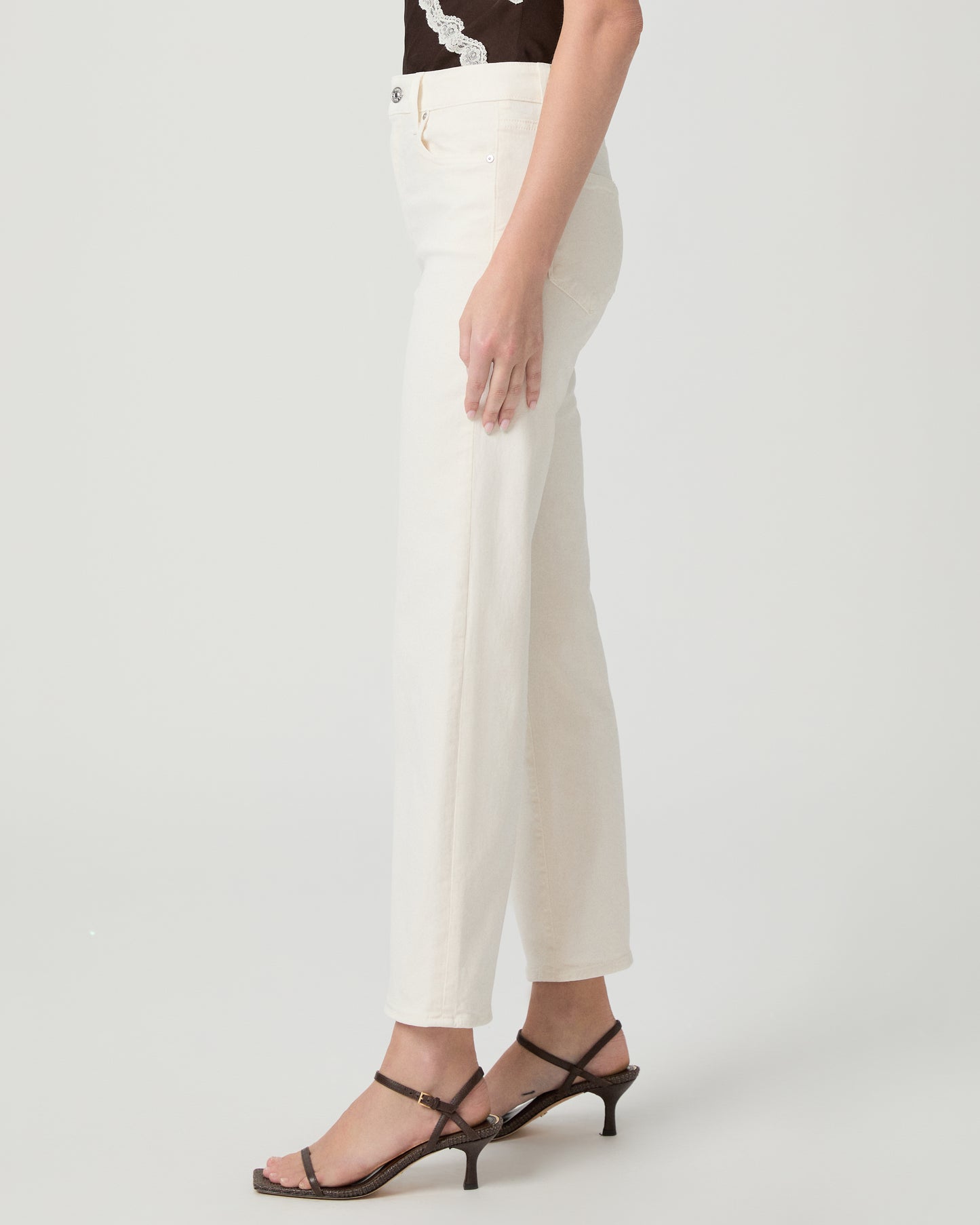 Stevie Ankle Straight - Cream Cloud 23