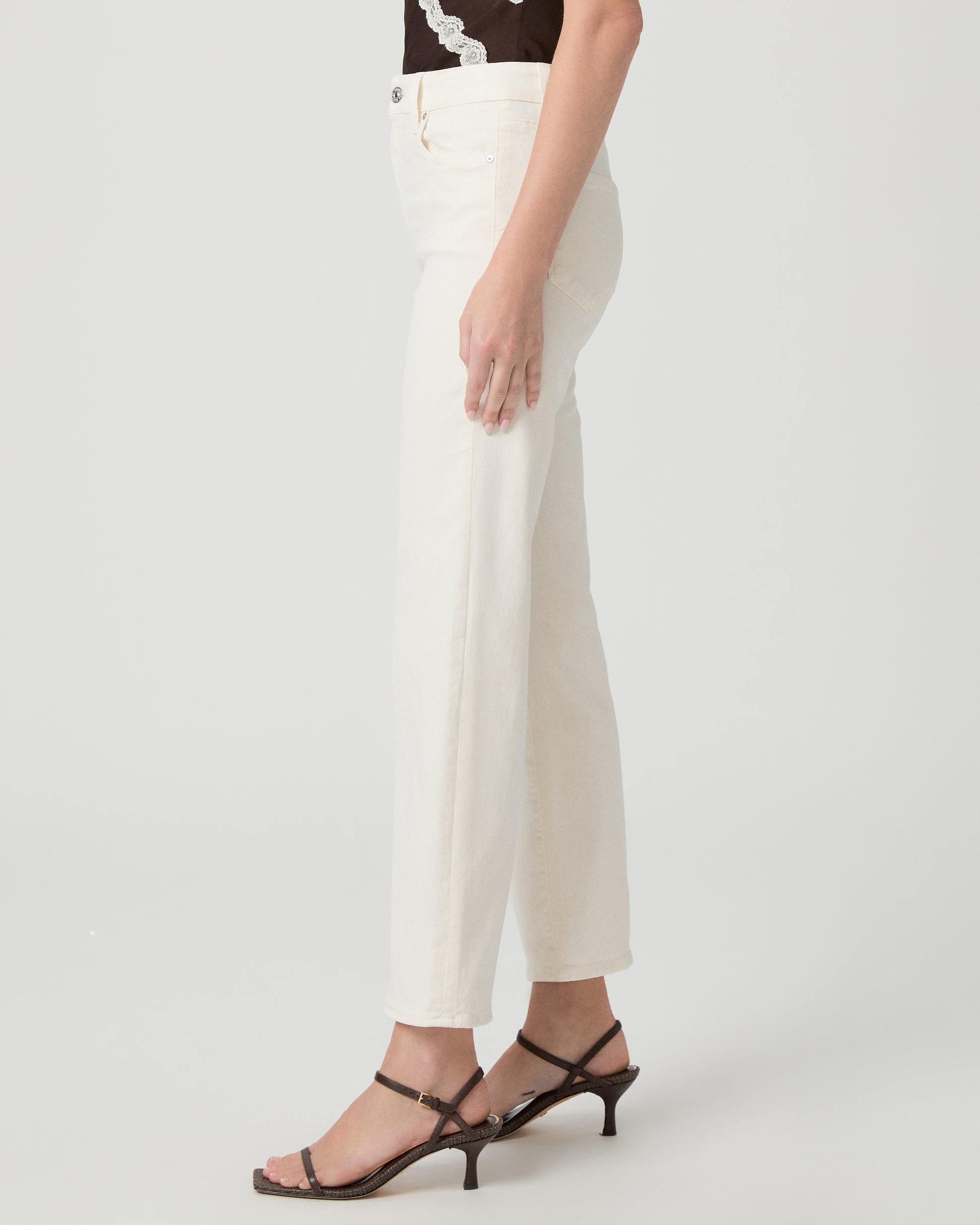 Stevie Ankle Straight - Cream Cloud 23