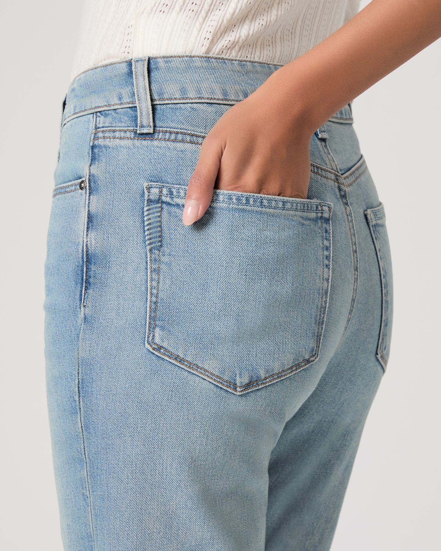 Stevie Ankle Straight Jean - Glide 23