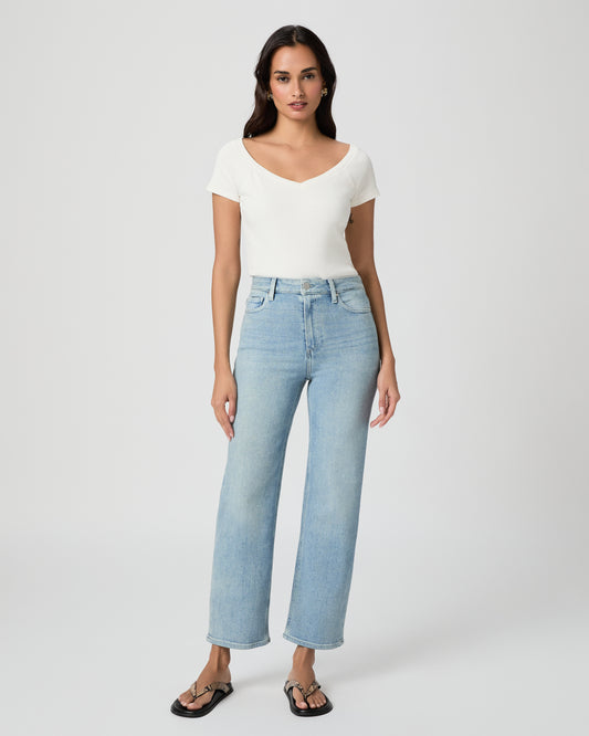 Stevie Ankle Straight Jean - Lisbon Light 23