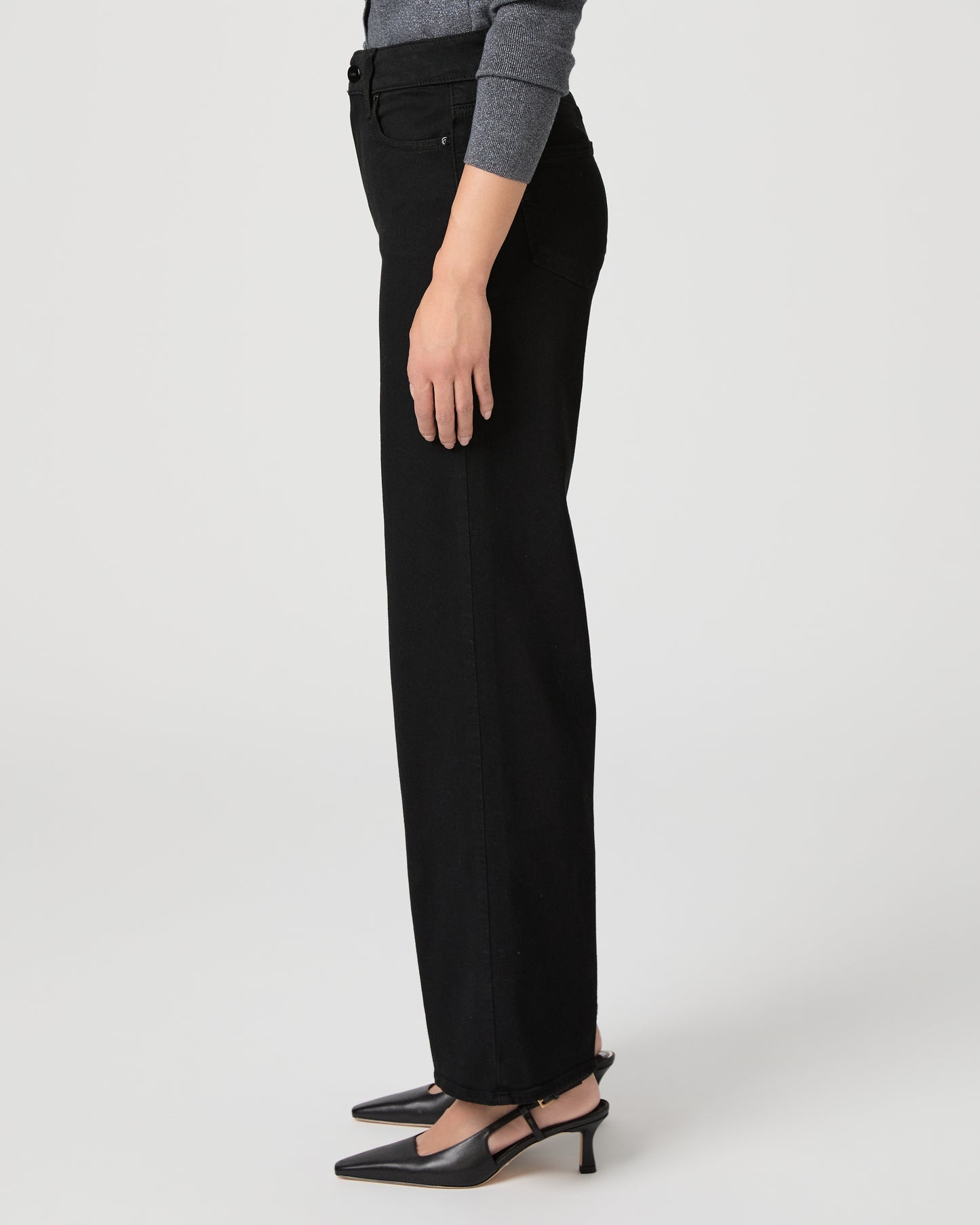 Anessa Petite 29 Inch Wide Leg - Black Shadow 23