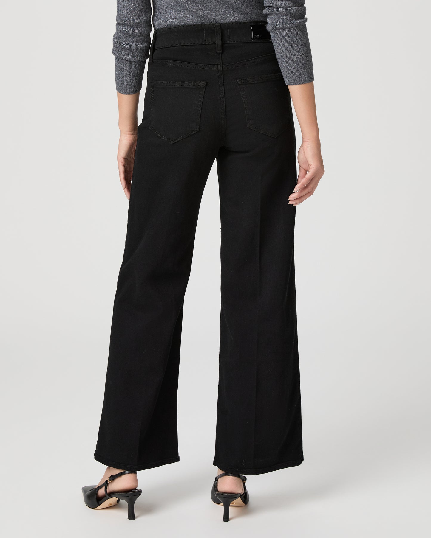 Anessa Petite 29 Inch Wide Leg - Black Shadow 23