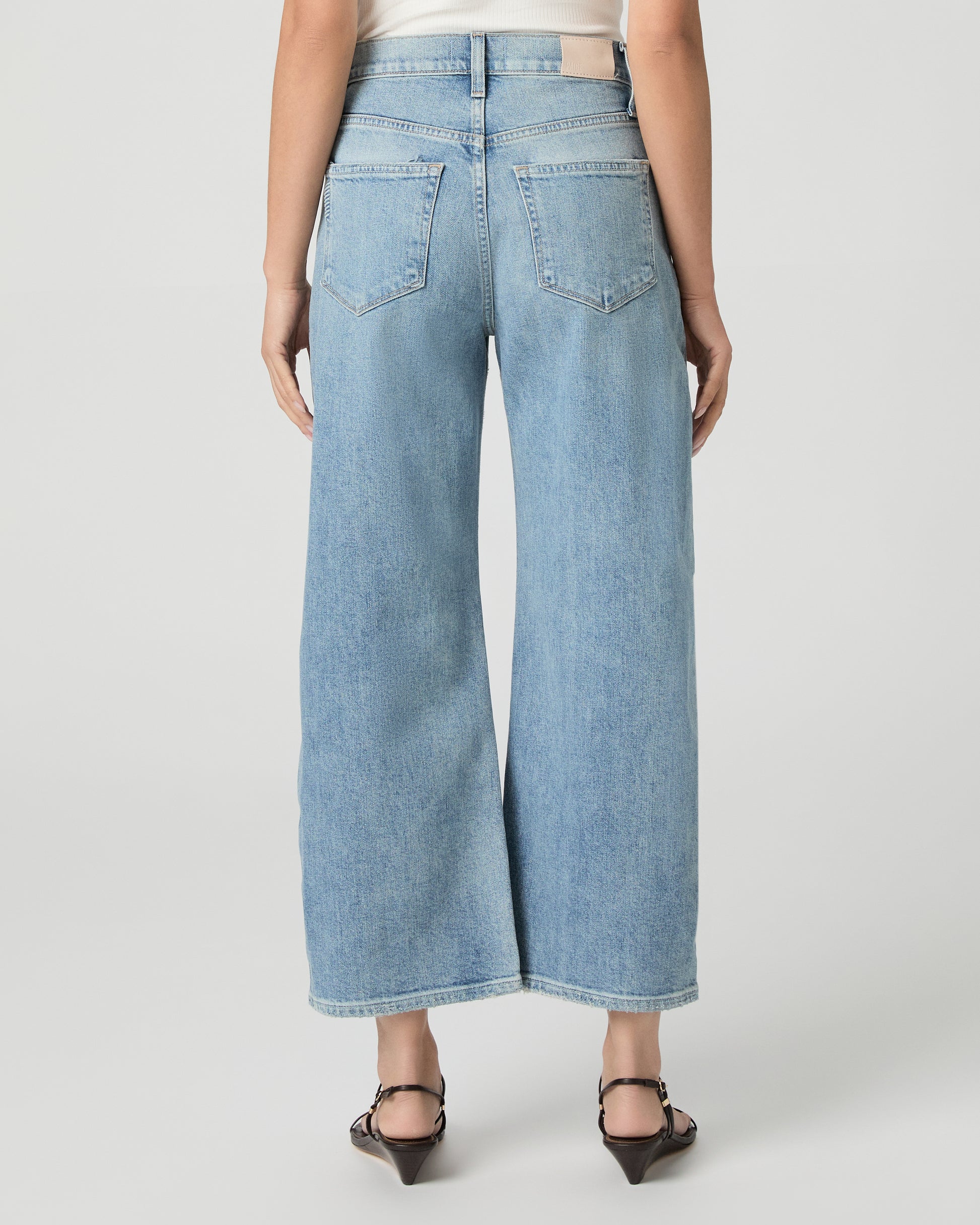 Arellia Ankle Petite Barrel Leg Jean - Audubon 23