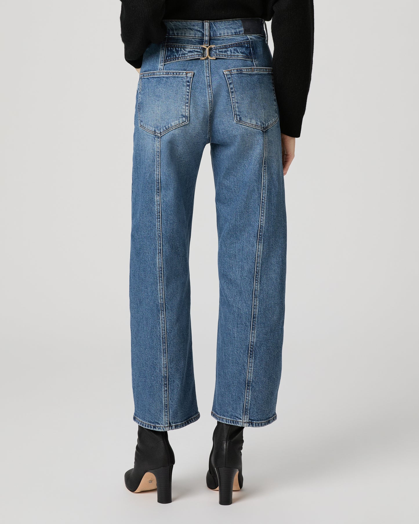 Arellia Ankle Barrel Leg Jean - Keystone 23