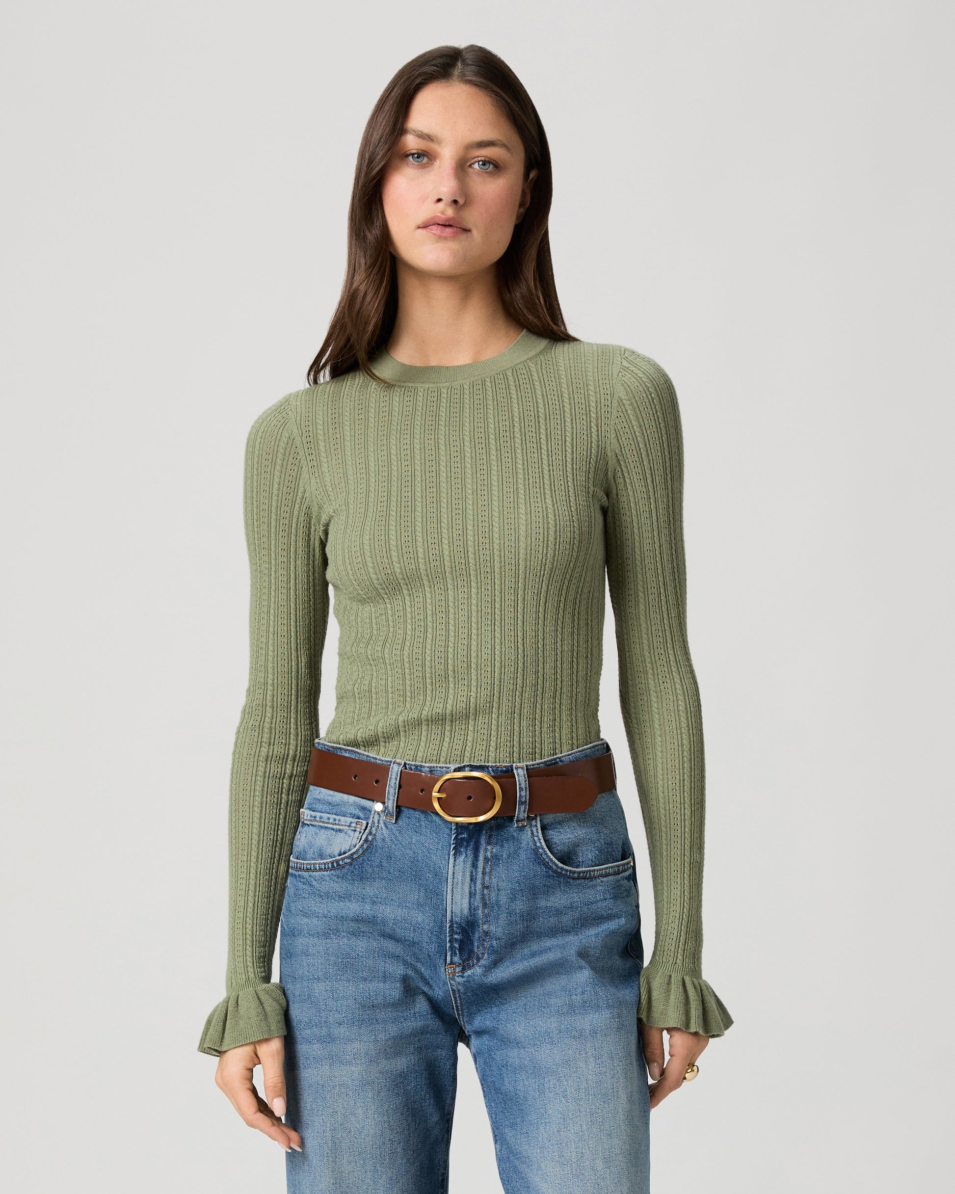 Ophelia Top - Sage XXS