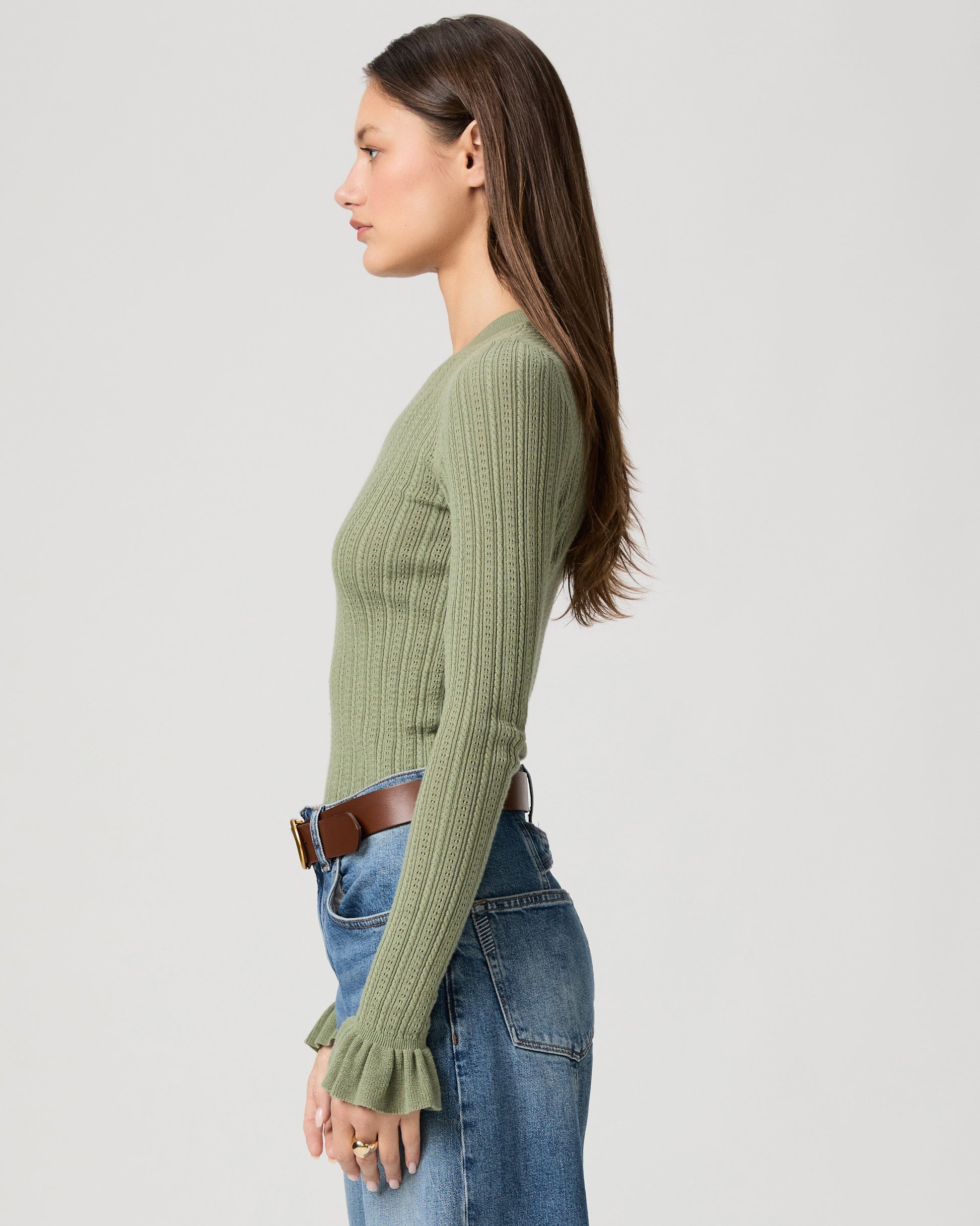 Ophelia Top - Sage XXS