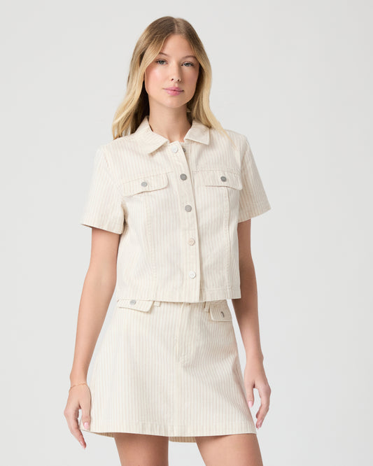 Elly Jacket - Tonal Stripe XXS