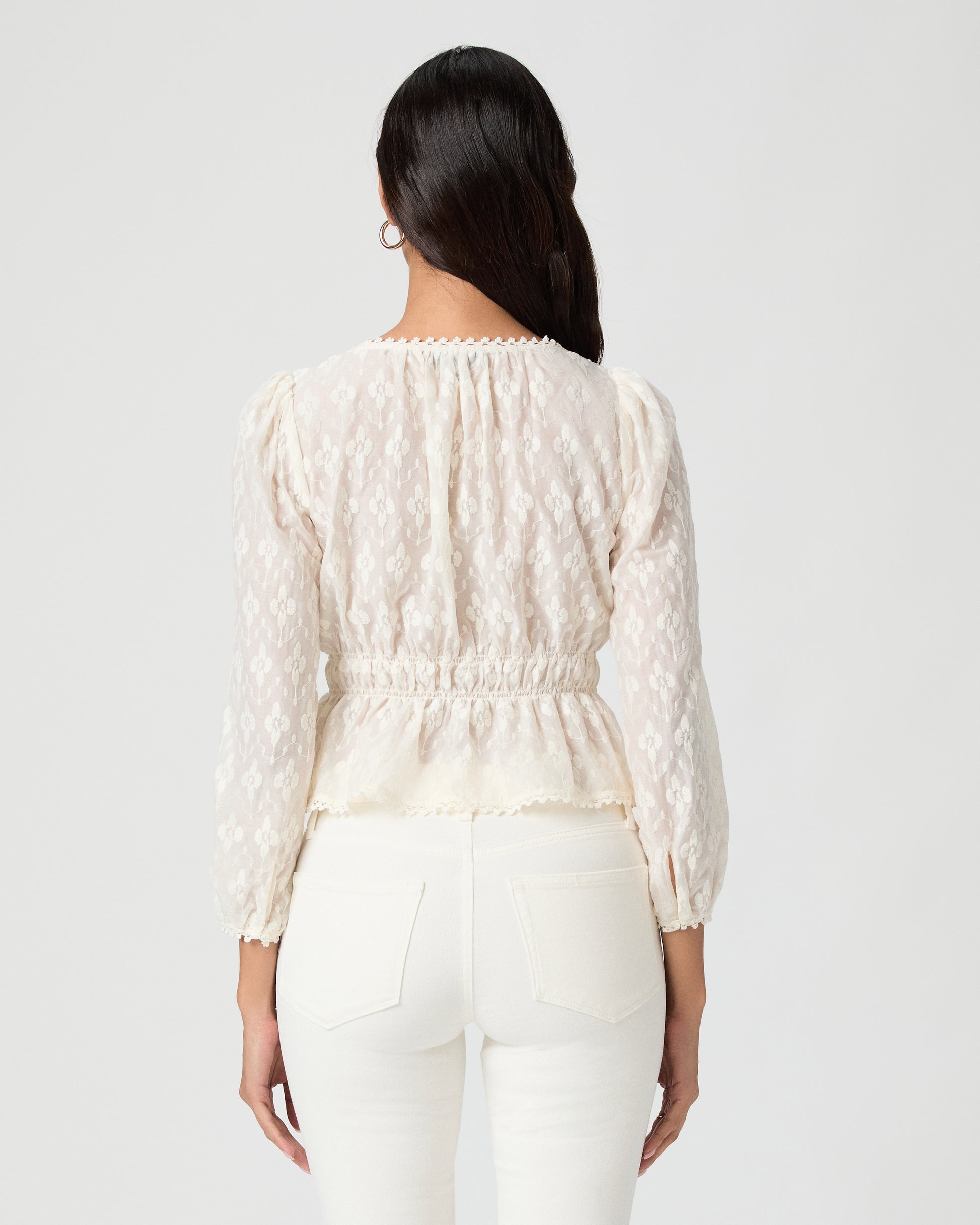 Jay Blouse - Antique White XXS