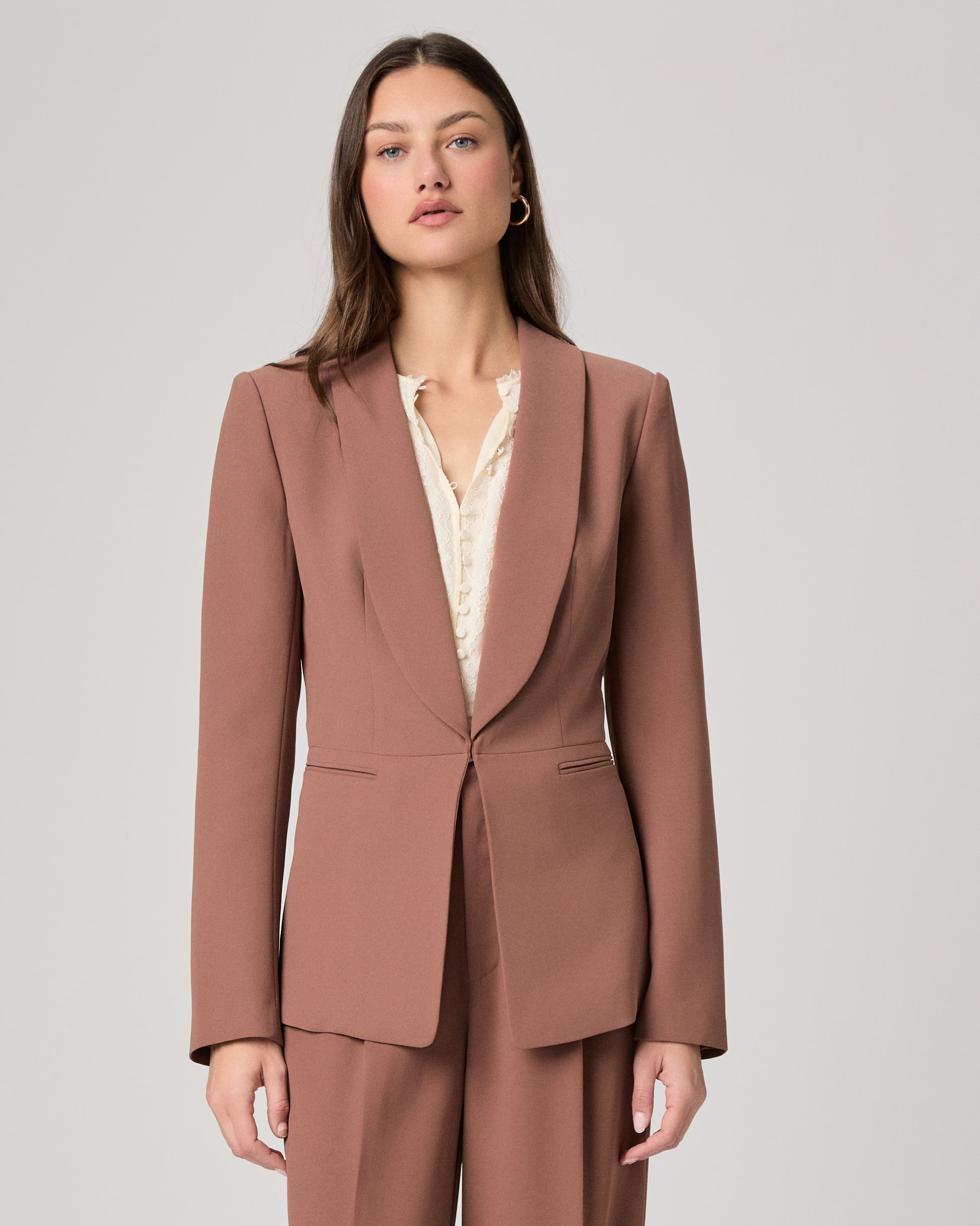 Leni Blazer - Truffle XXS