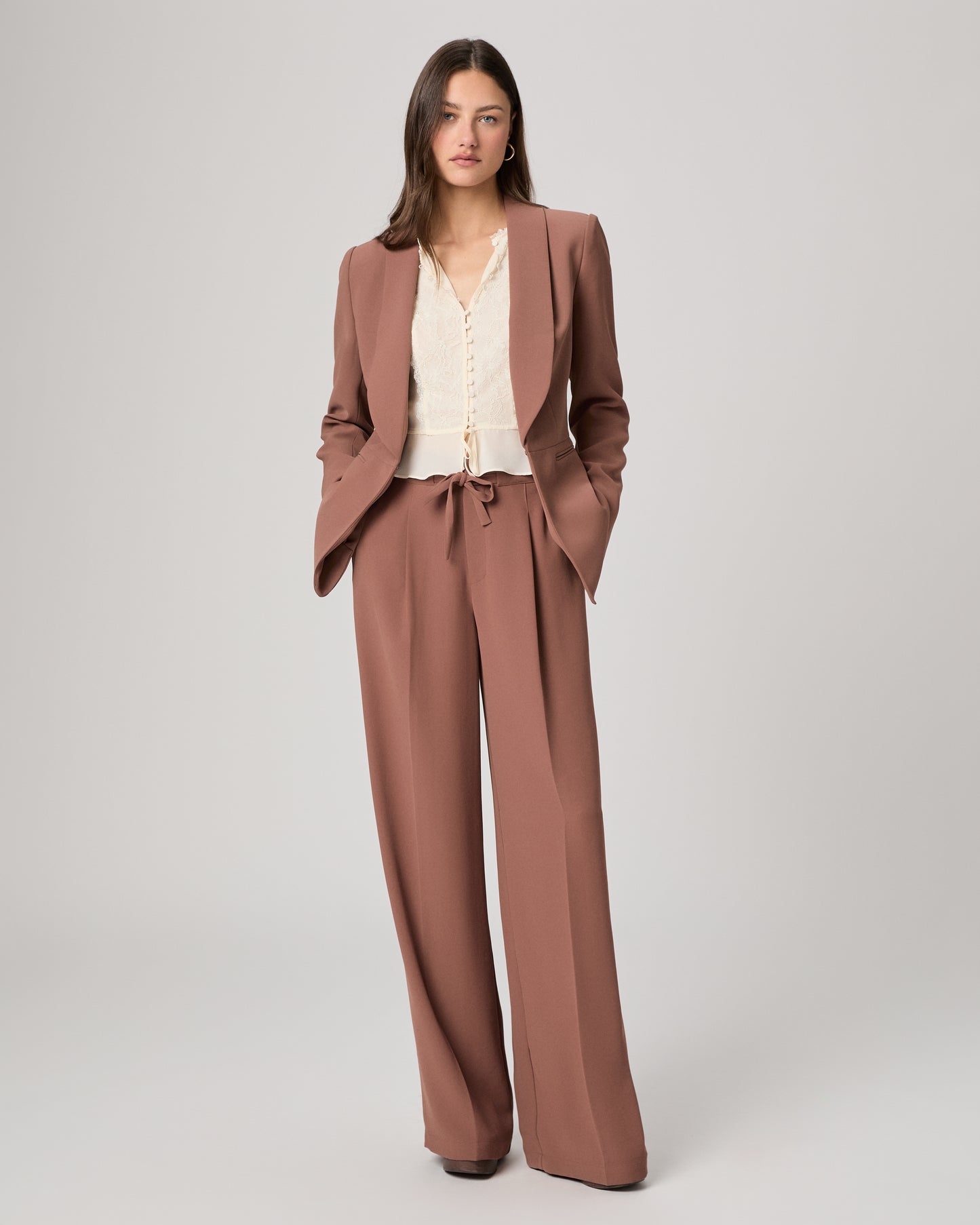 Leni Blazer - Truffle XXS