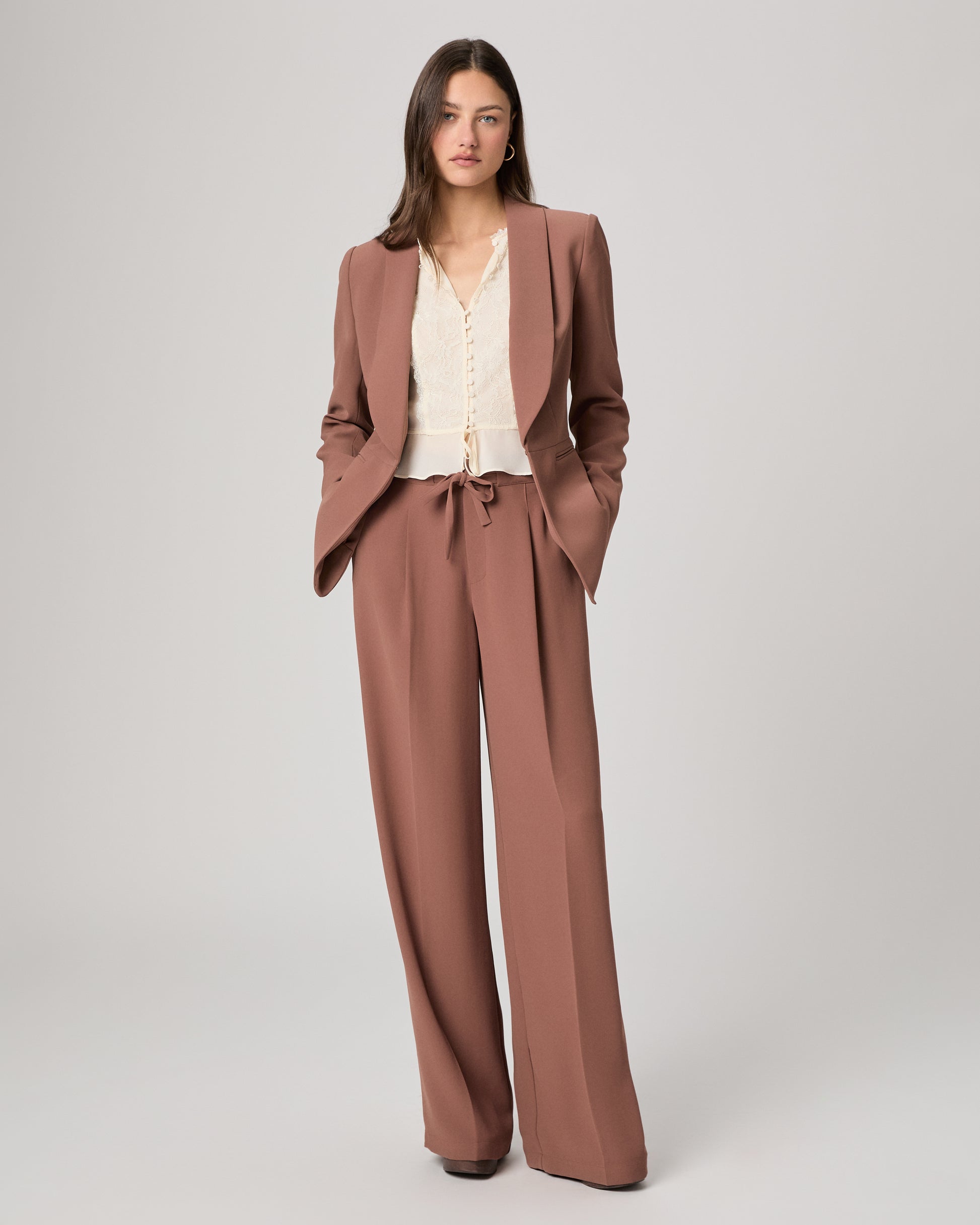 Leni Blazer - Truffle XXS