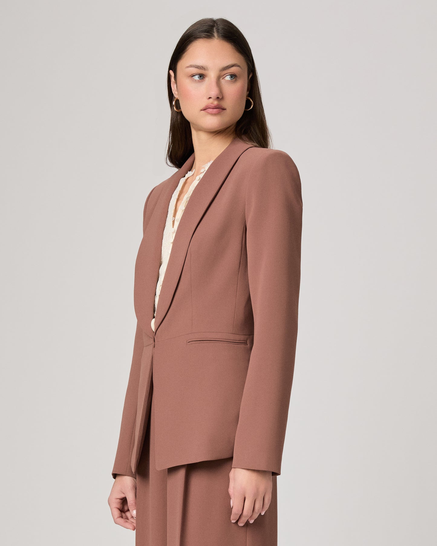 Leni Blazer - Truffle XXS