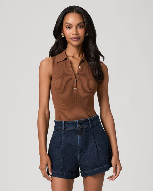 Vesta Top - Cognac XXS