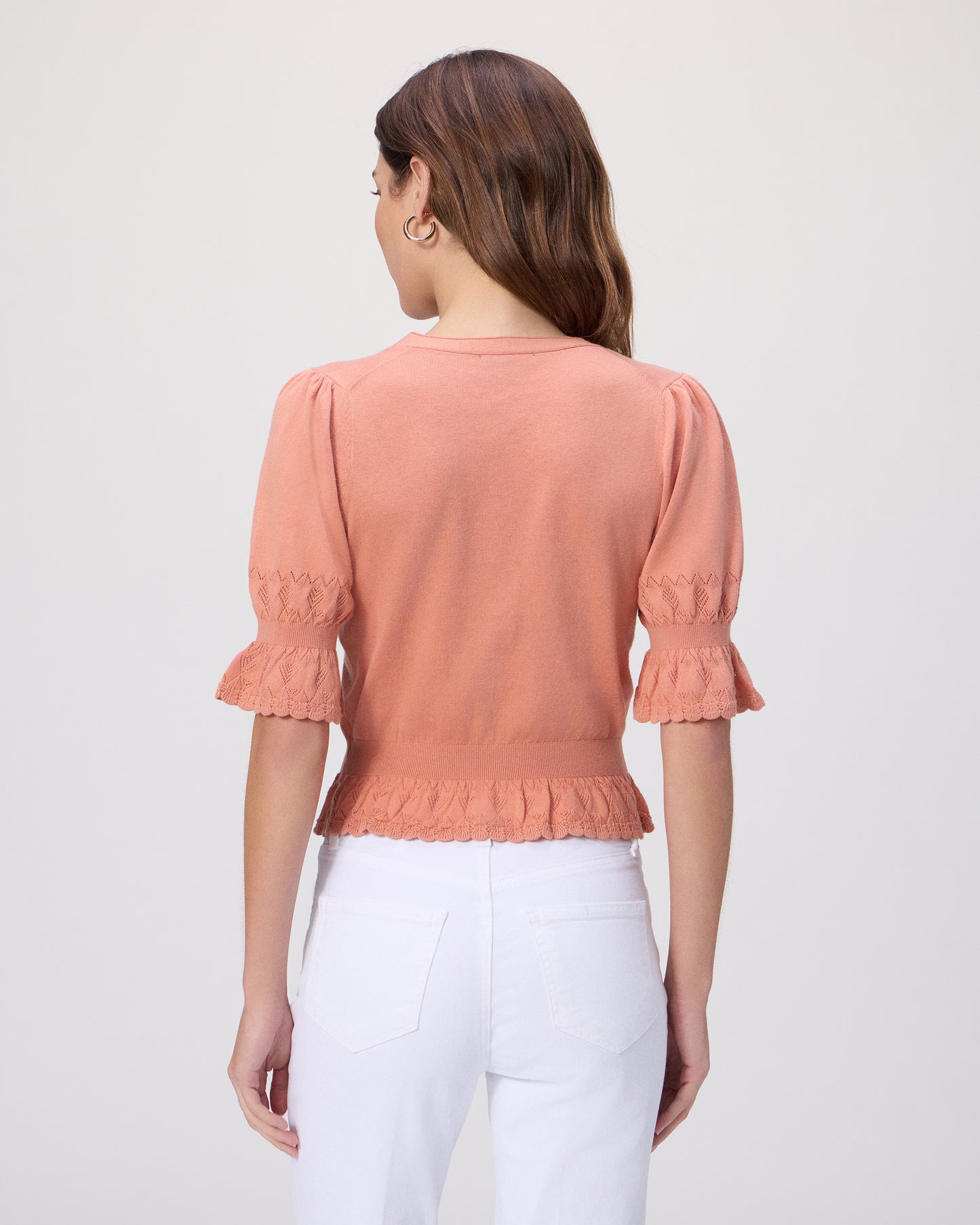 Vetra Cardigan - Peach Tea XXS