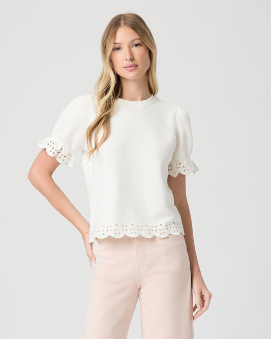 Ciabatta Top - Ivory XXS
