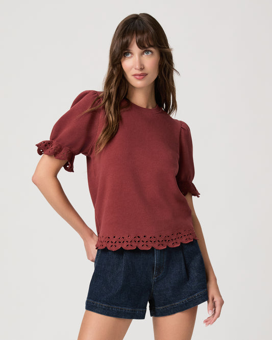 Ciabatta Top - Burnt Sienna XXS