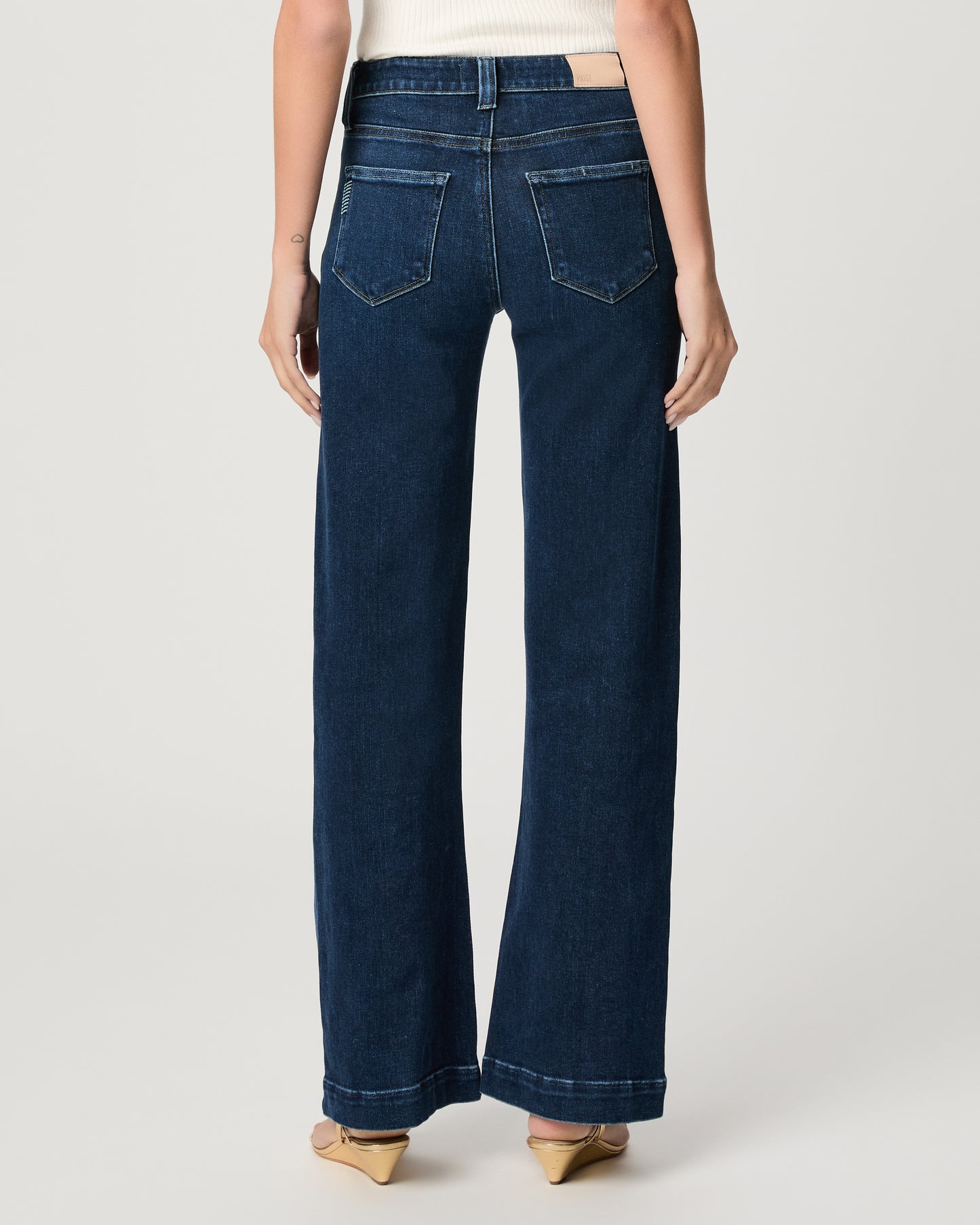 Leenah 32 Inch Wide Leg Jean - Basilica 23