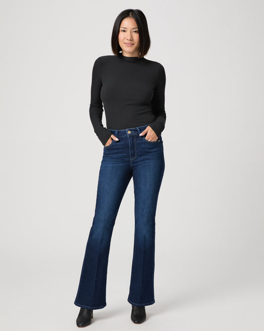 High Rise Laurel Canyon Petite Bootcut Jean - Waterloo 23