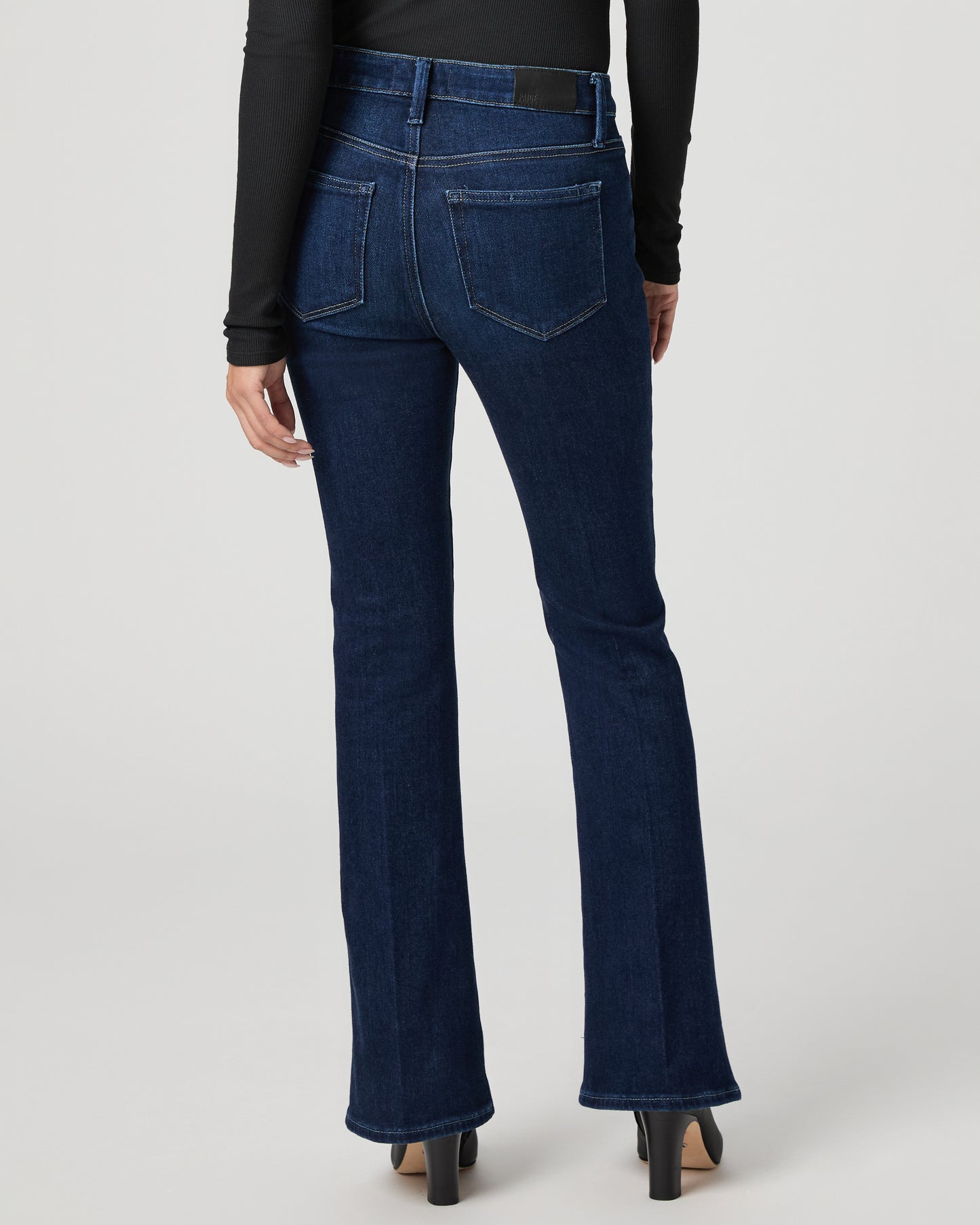 High Rise Laurel Canyon Petite Bootcut Jean - Waterloo 23