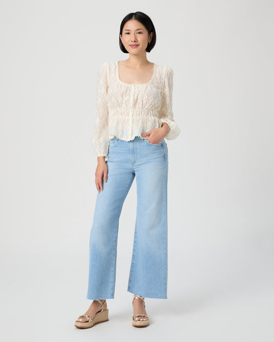 Anessa Petite 29 Inch Wide Leg - Santorini Sky 23