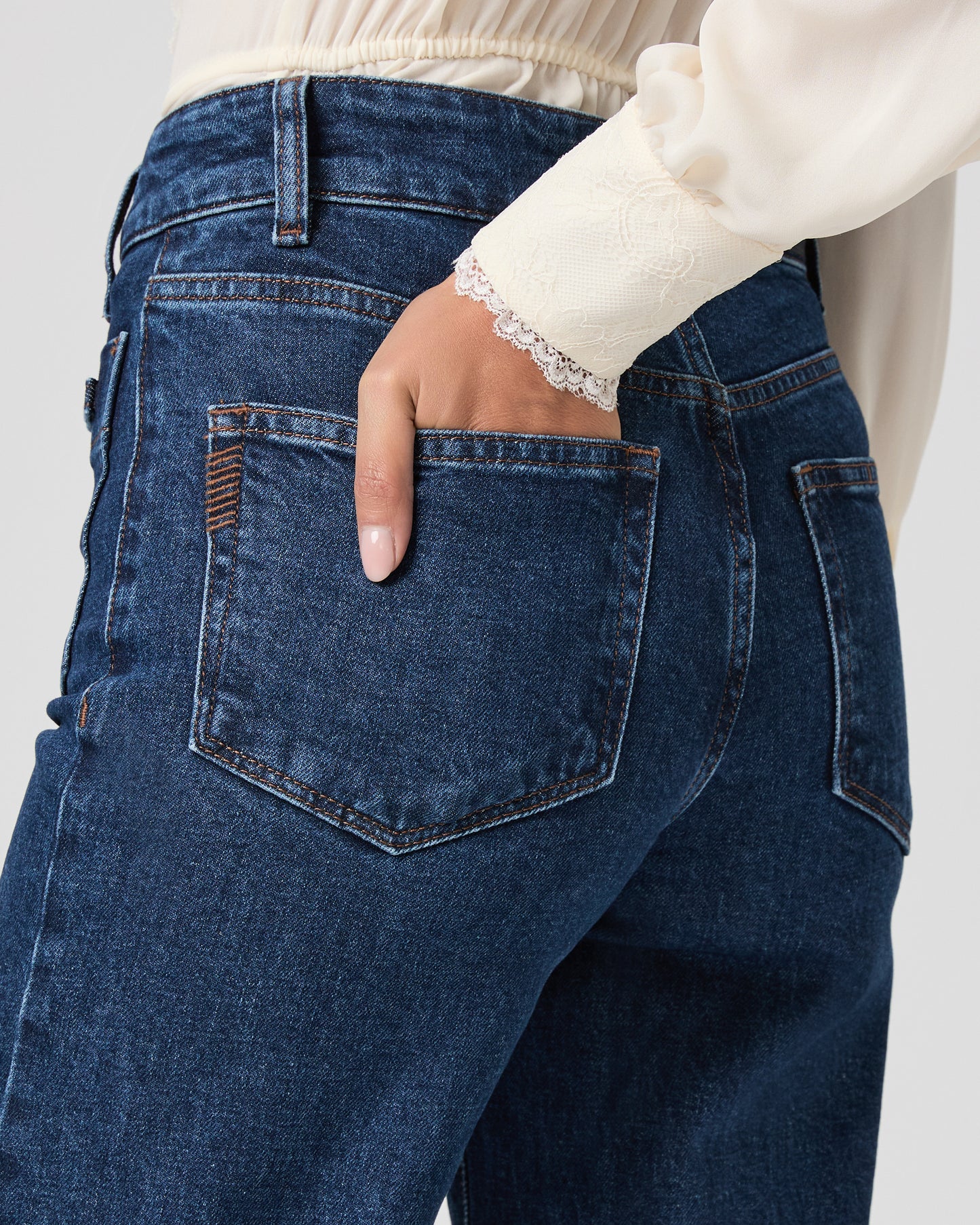 Sasha 32 Inch Wide Leg Jean - Enfield 23