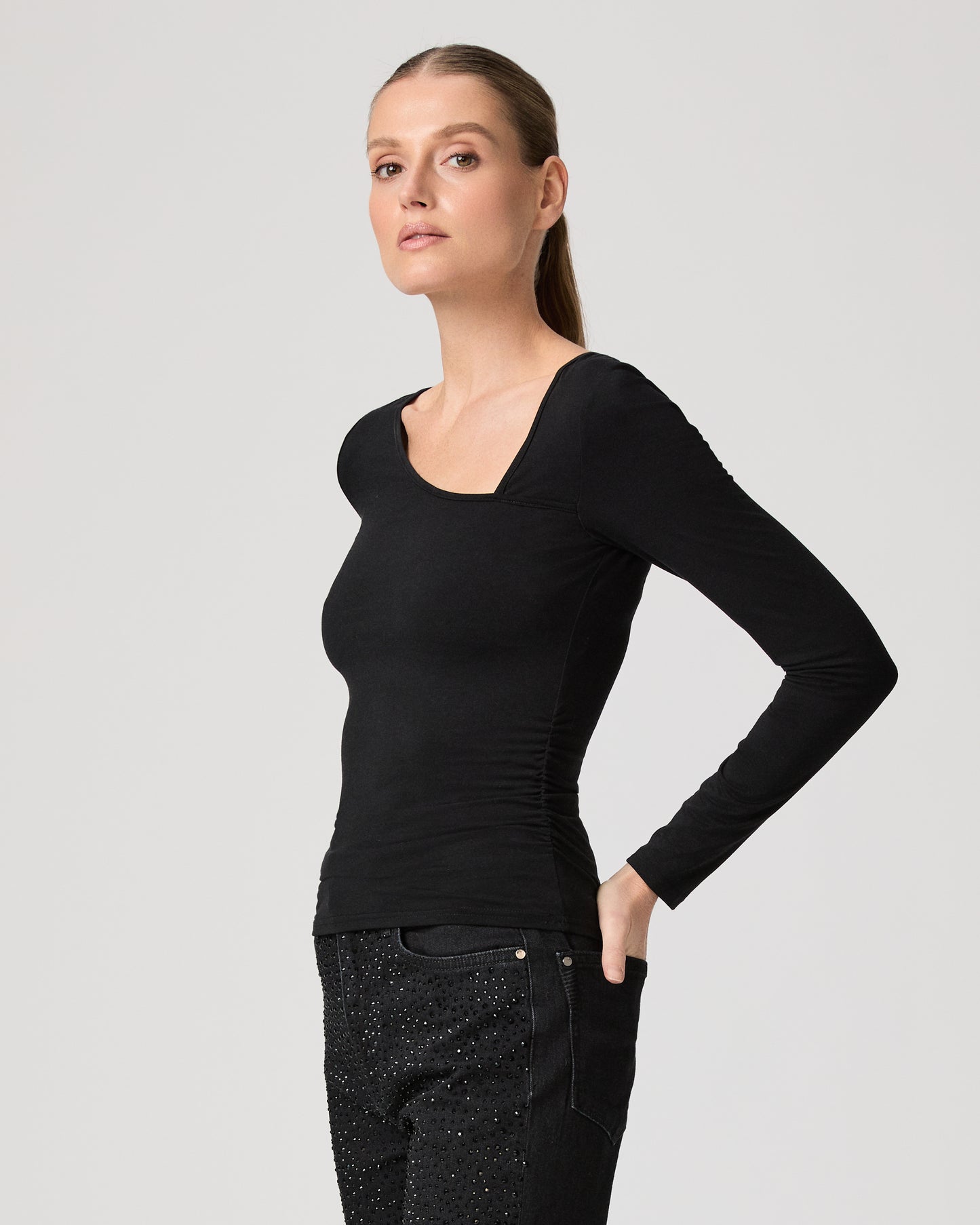 Leonna Top - Black XXS
