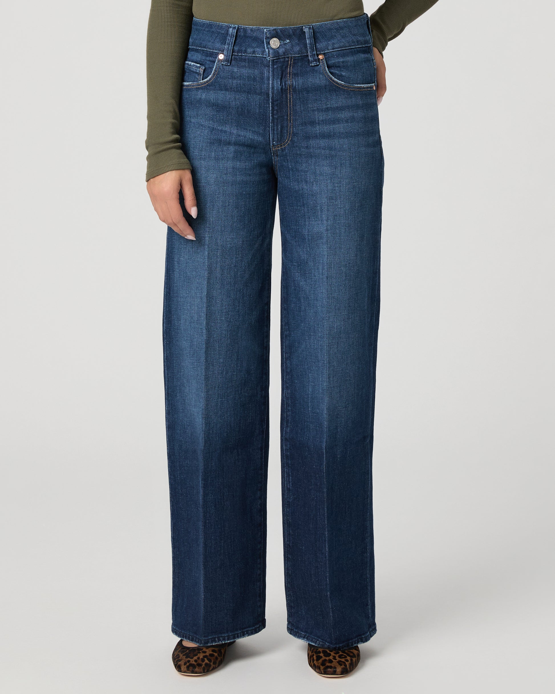 Sasha Petite 30 Inch Wide Leg Jean - Queen 23