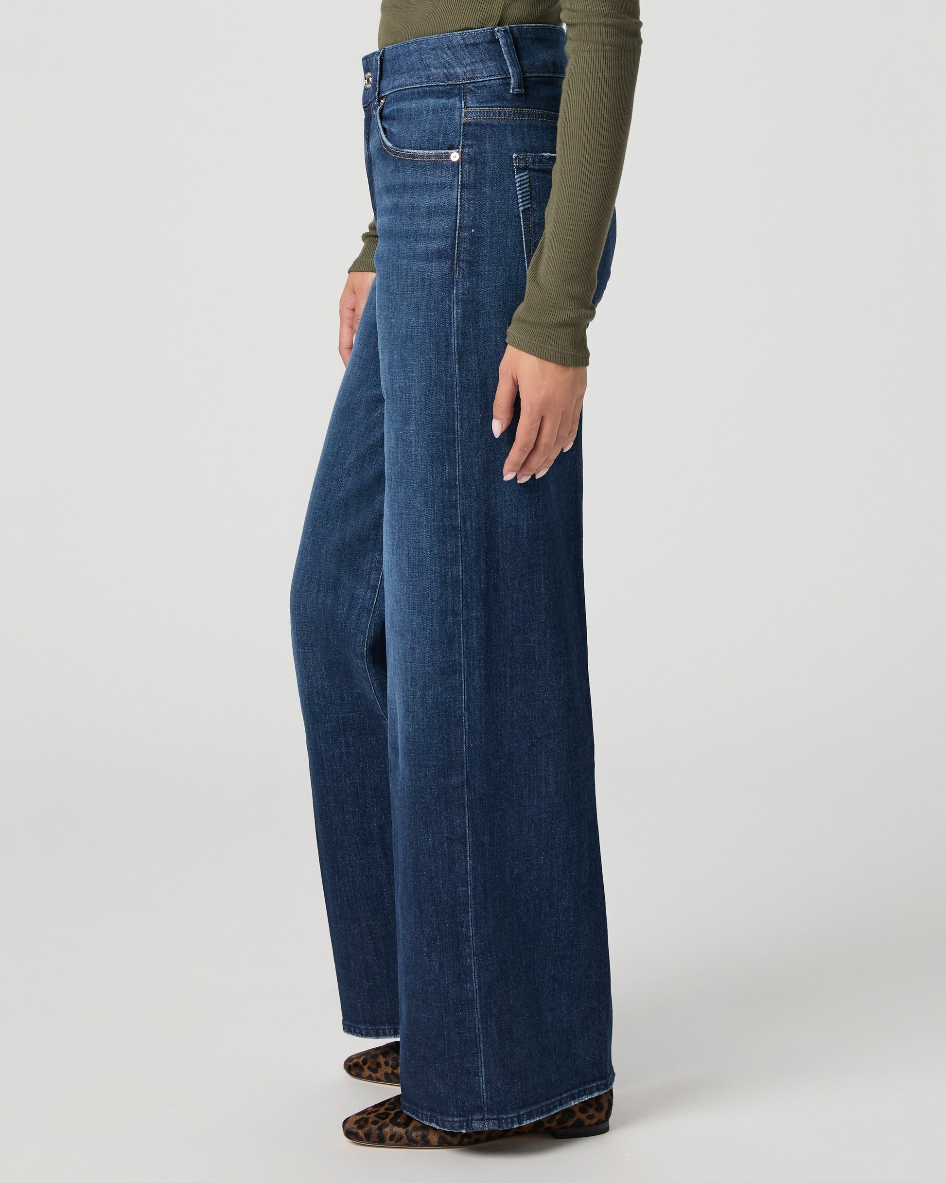 Sasha Petite 30 Inch Wide Leg Jean - Queen 23