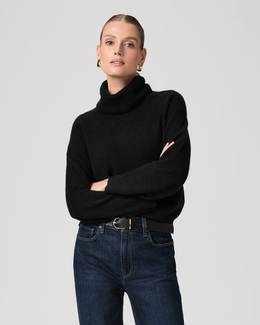 Aria Sweater - Black Cashmere XXS